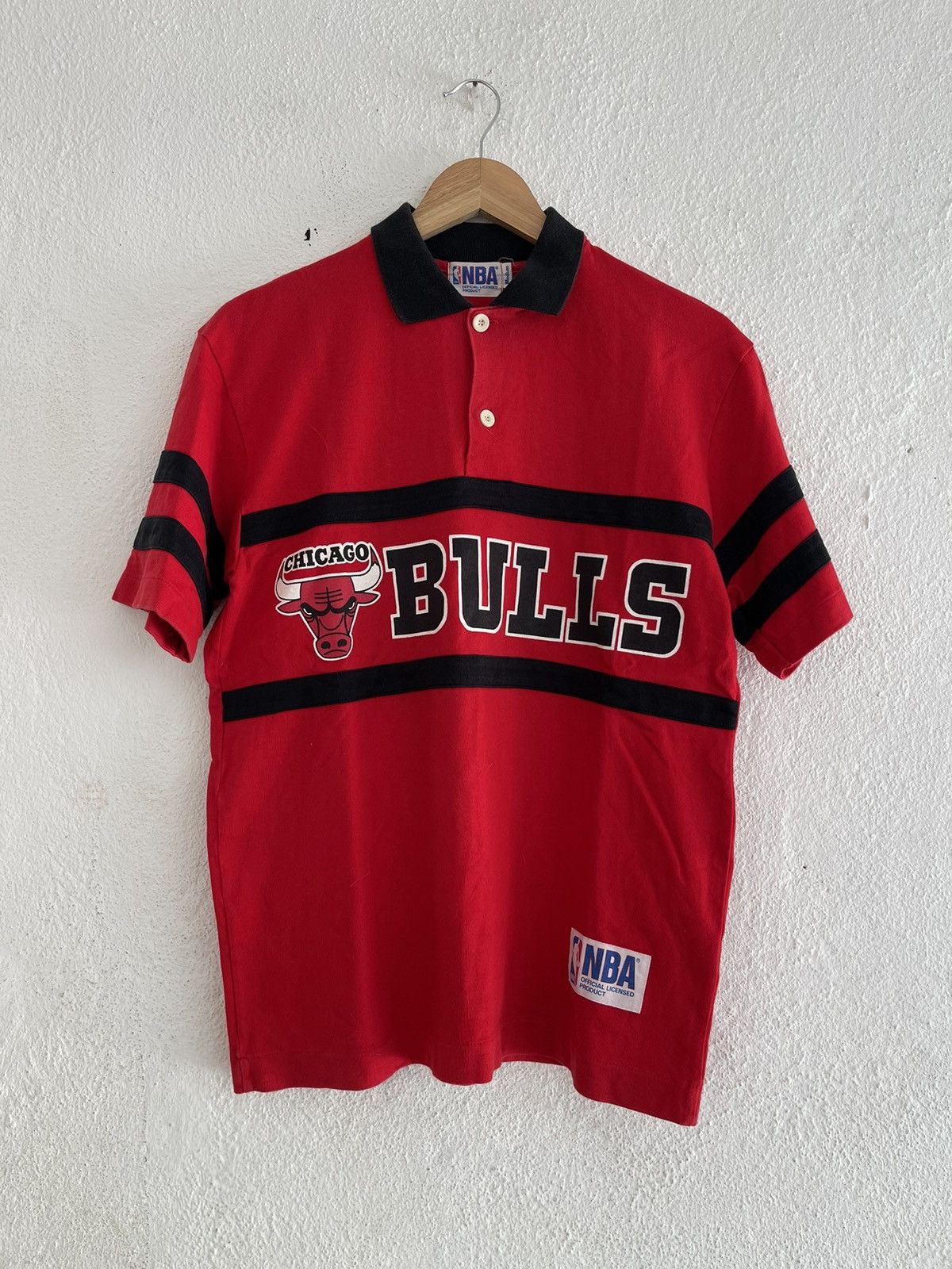 NBA × Vintage Vintage Chicago Bulls NBA Polo Size US M / EU 48-50 / 2 - 1 Thumbnail