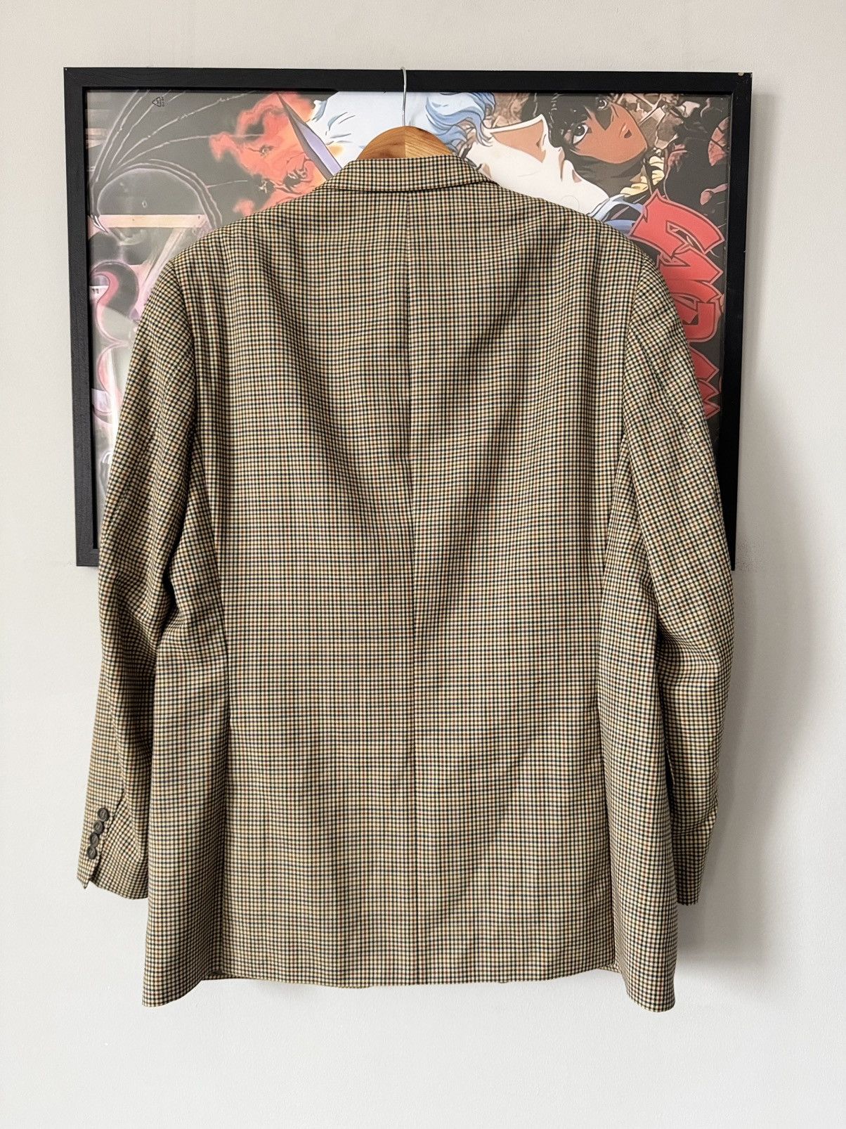 Burberry Burberrys vintage blazer retro suit basic Size 54R - 14 Thumbnail