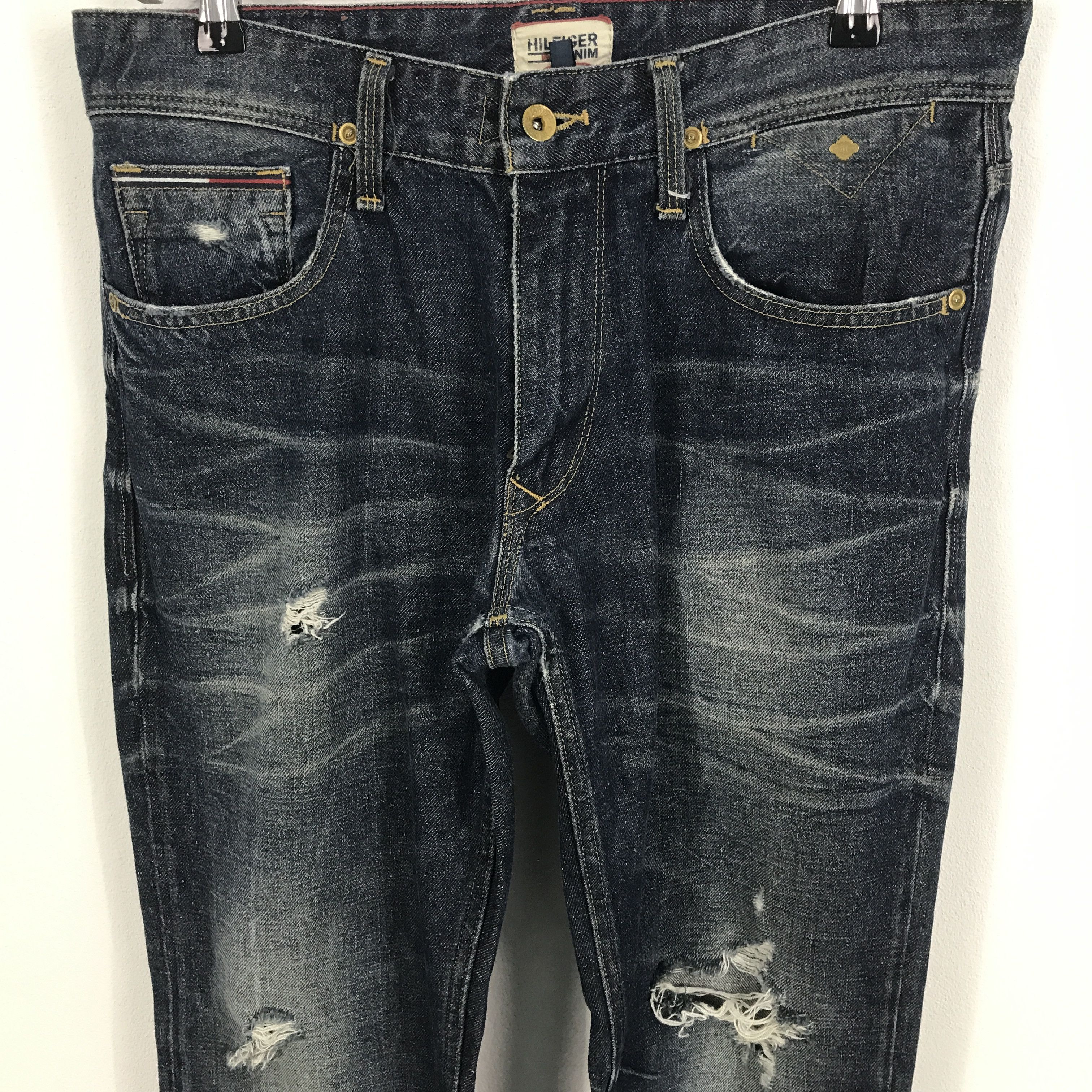 Rare Tommy Hilfiger distressed denim Jeans