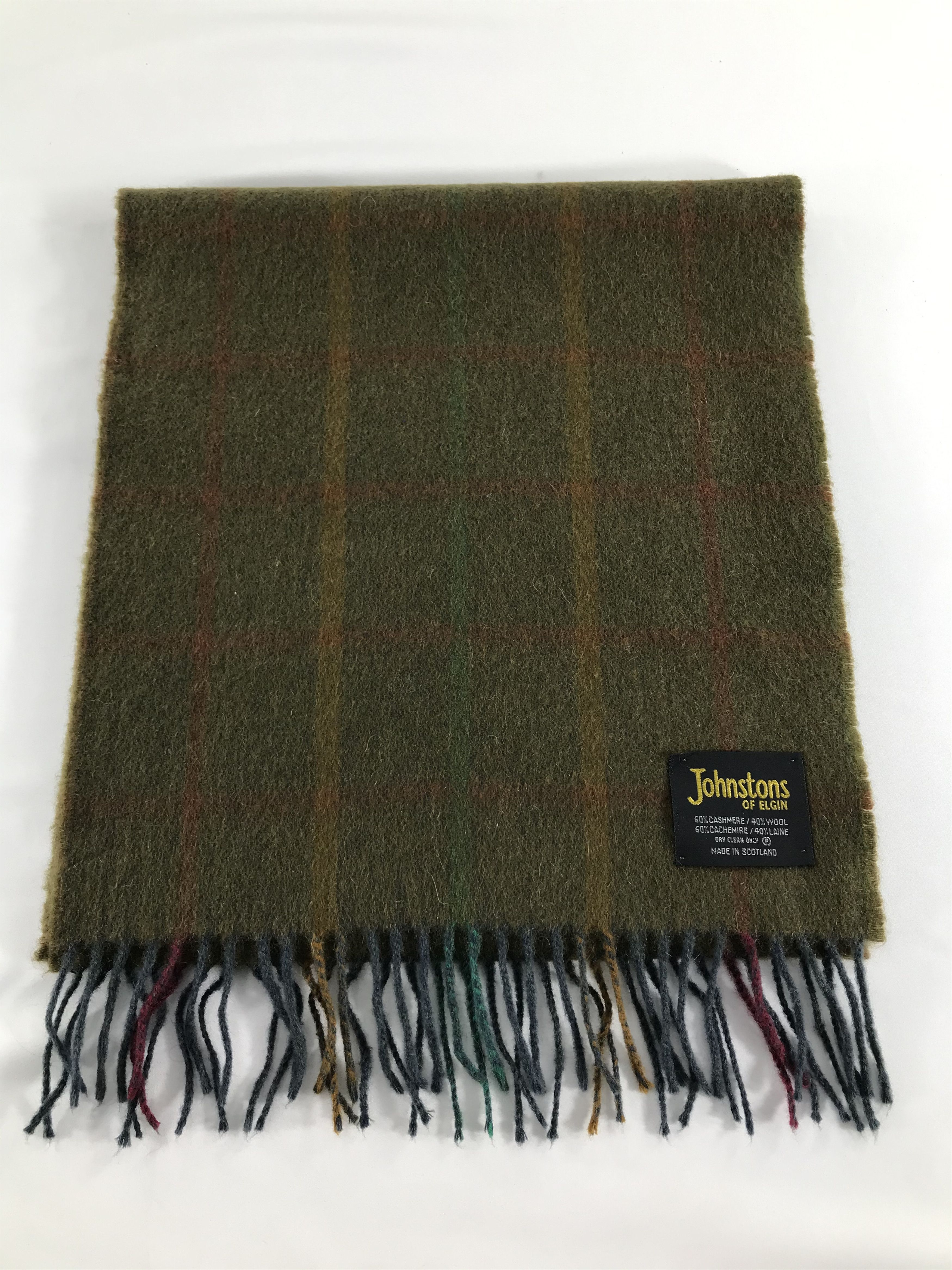 Johnstons Of Elgin Johnston of Elgin Cashmere Scarf Muffler V236 Size ONE SIZE - 2 Thumbnail