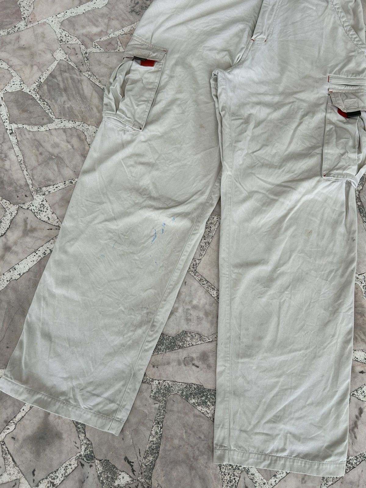 Japanese Brand No boundaries Cargo White Olive Size US 30 / EU 46 - 4 Thumbnail