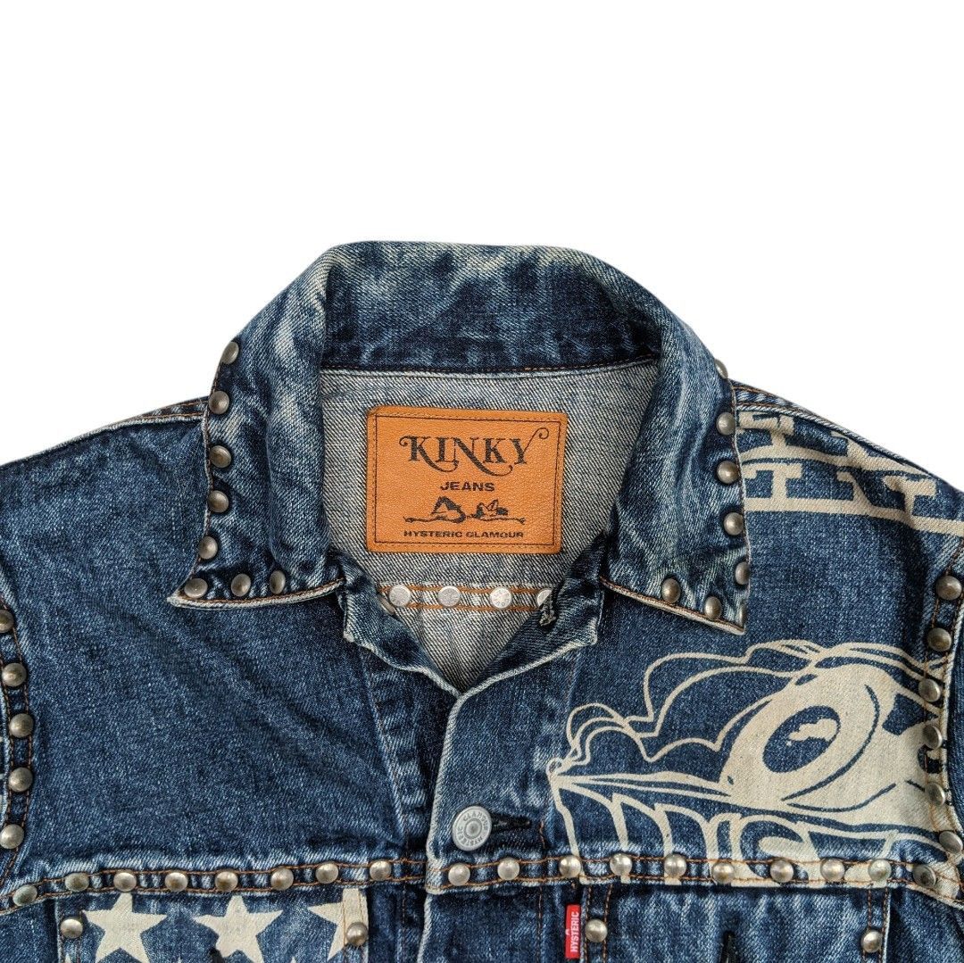 Hysteric Glamour HG trucker punk jacket iconic Size US S / EU 44-46 / 1 - 5 Thumbnail