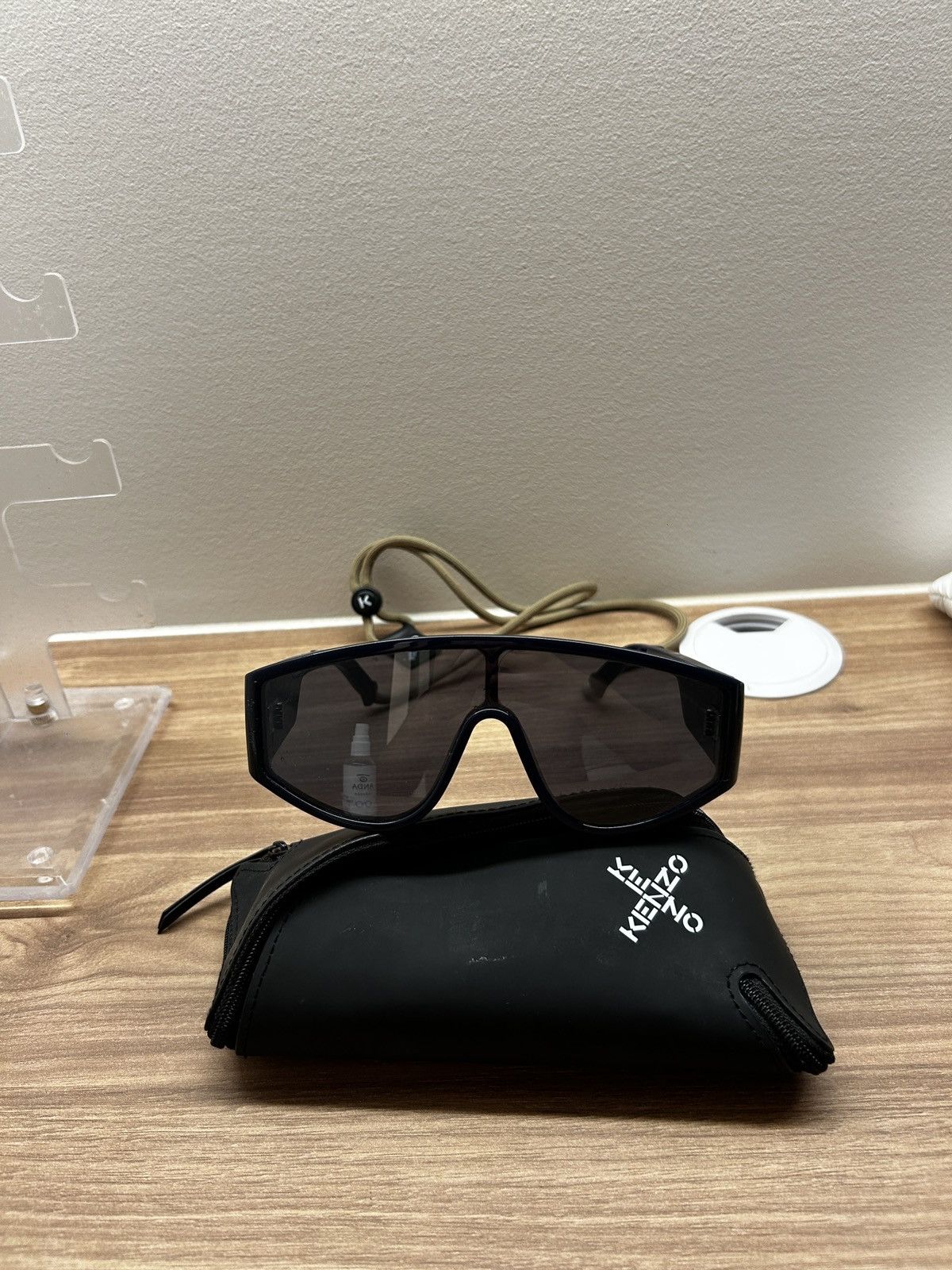 Kenzo Oversized kenzo strap sunglasses Size ONE SIZE - 1 Thumbnail