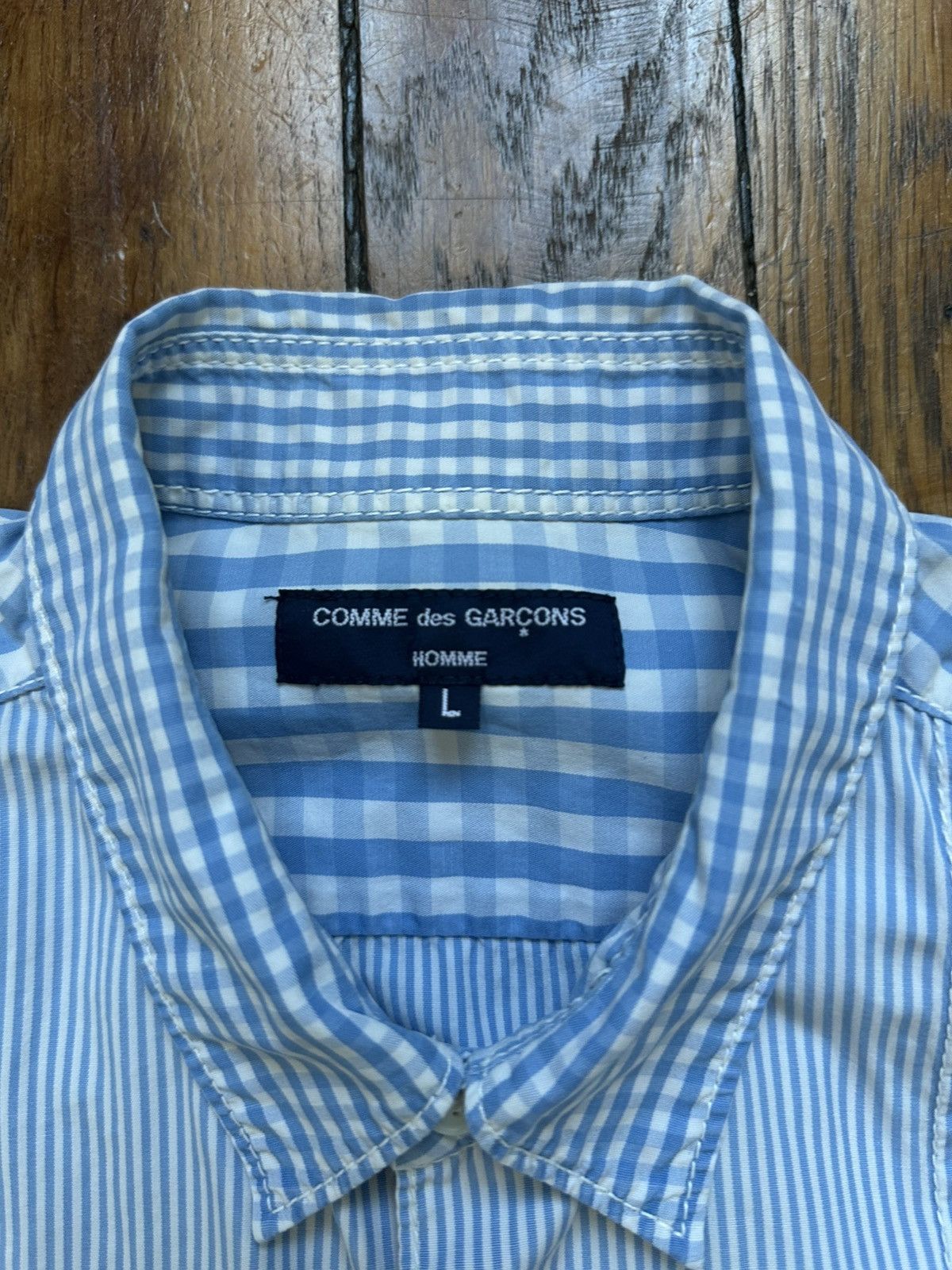 Comme des Garcons Homme Comme des Garçons Homme Shirt Size US S / EU 44-46 / 1 - 5 Thumbnail