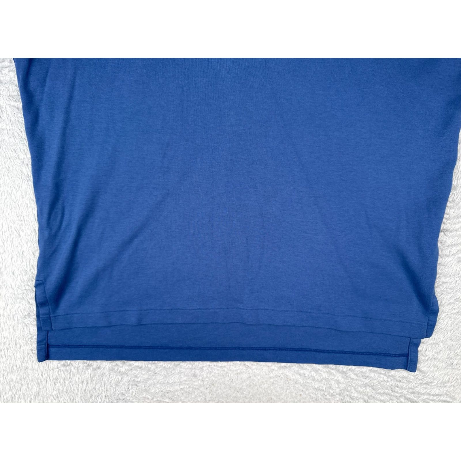 Ralph Lauren VINTAGE Ralph Lauren Polo Shirt Adult Large Blue 100% Cotton Short Sleeve Polo Mens Note: keep to original words only; must not add extraneous terms. Size US L / EU 52-54 / 3 - 5 Thumbnail