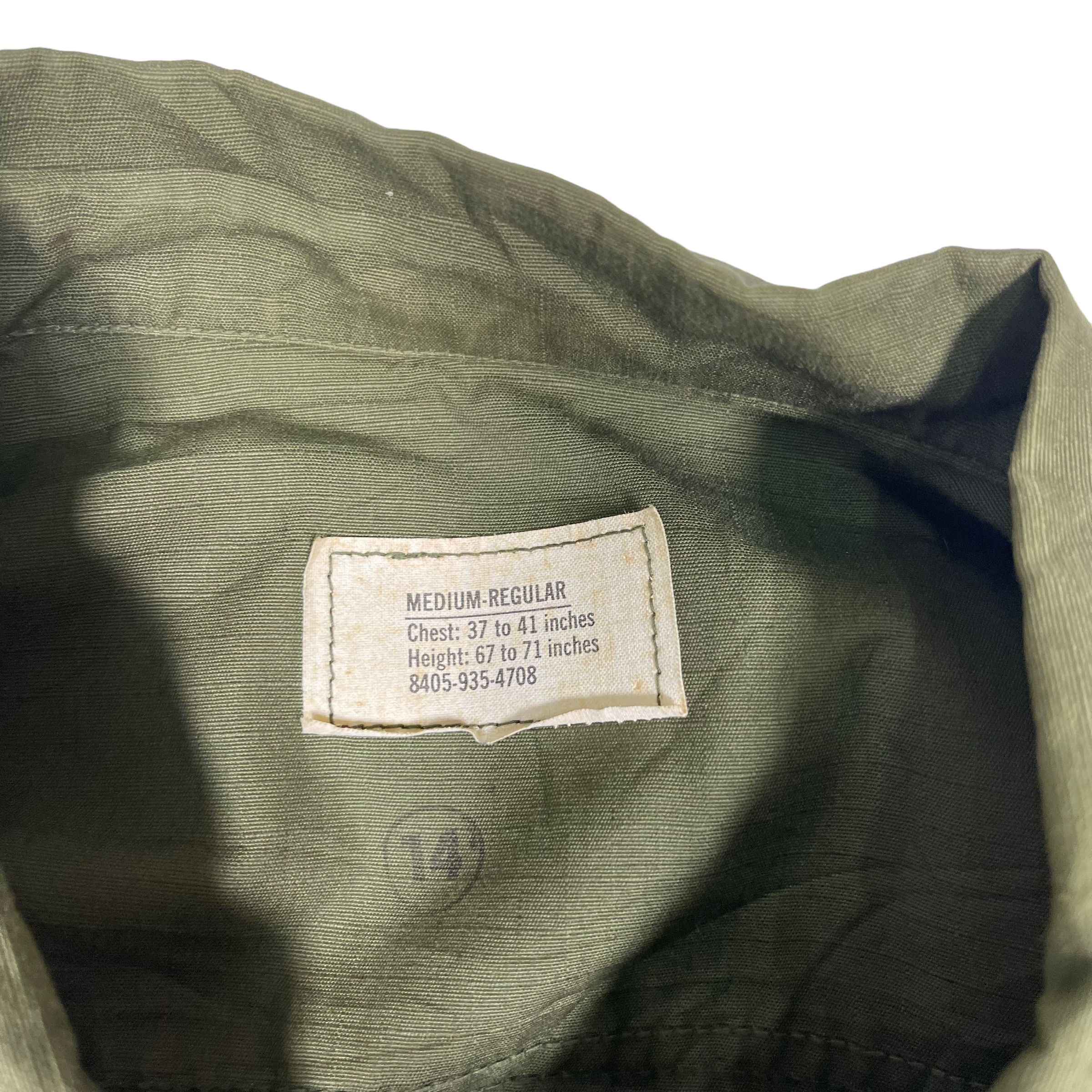 Vintage Vintage 1950s World War Tactical Olive Army Jacket Size US M / EU 48-50 / 2 - 6 Thumbnail