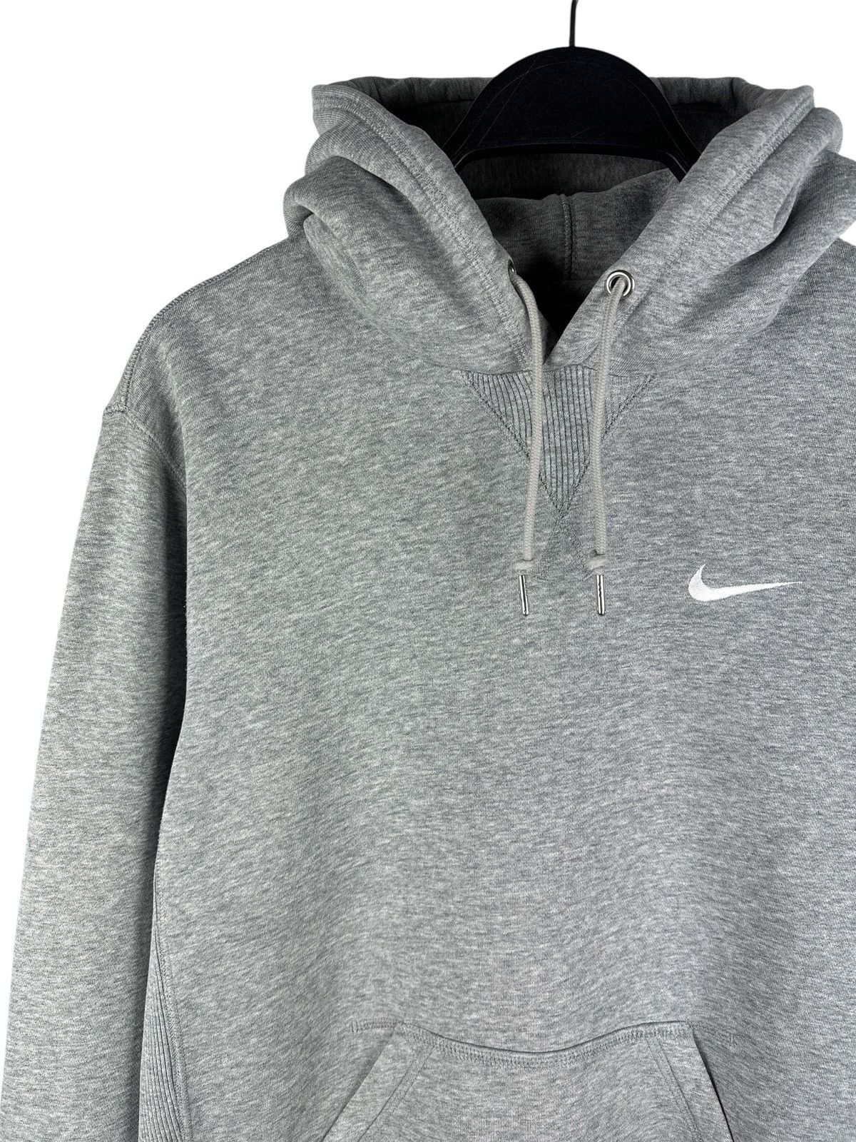 Nike Vintage Y2K Nike Athletic Dept. Basic Gray Hoodie Small Logo Size US S / EU 44-46 / 1 - 2 Thumbnail