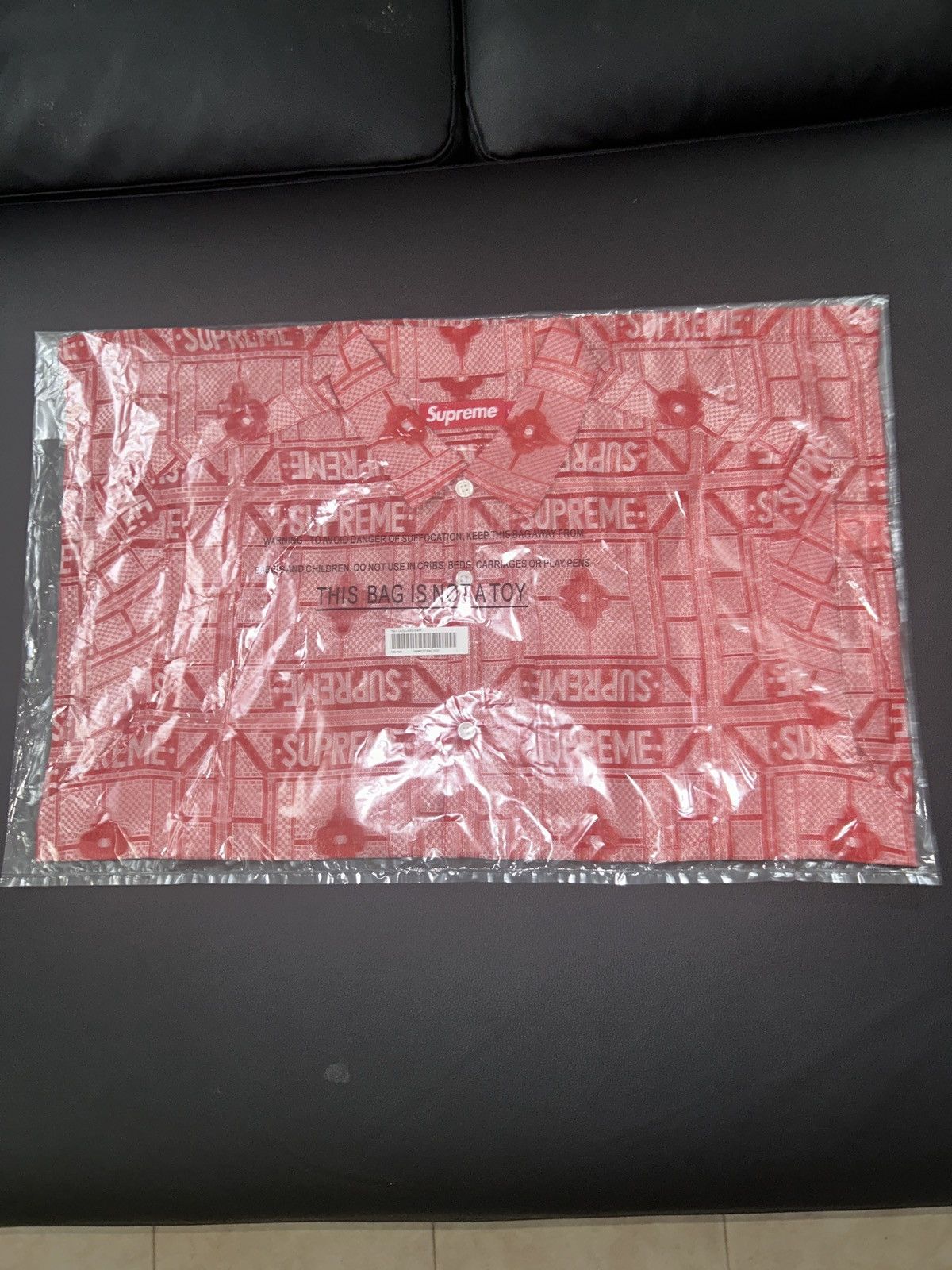 Supreme Supreme tray jacquard shirt Size US L / EU 52-54 / 3 - 3 Thumbnail