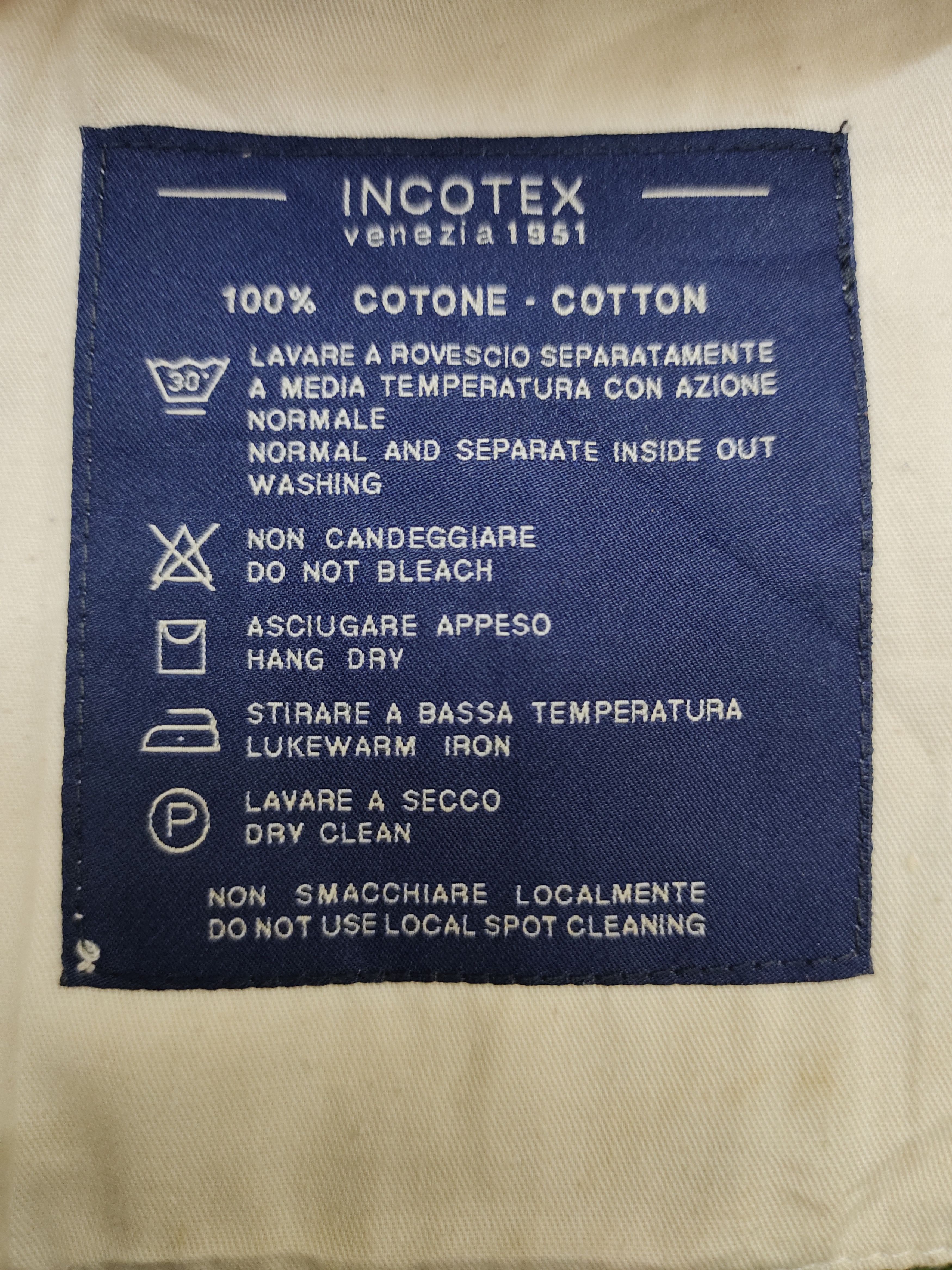 Incotex Incotex Pin Striped Red Trouser Pants Size US 28 / EU 44 - 22 Thumbnail