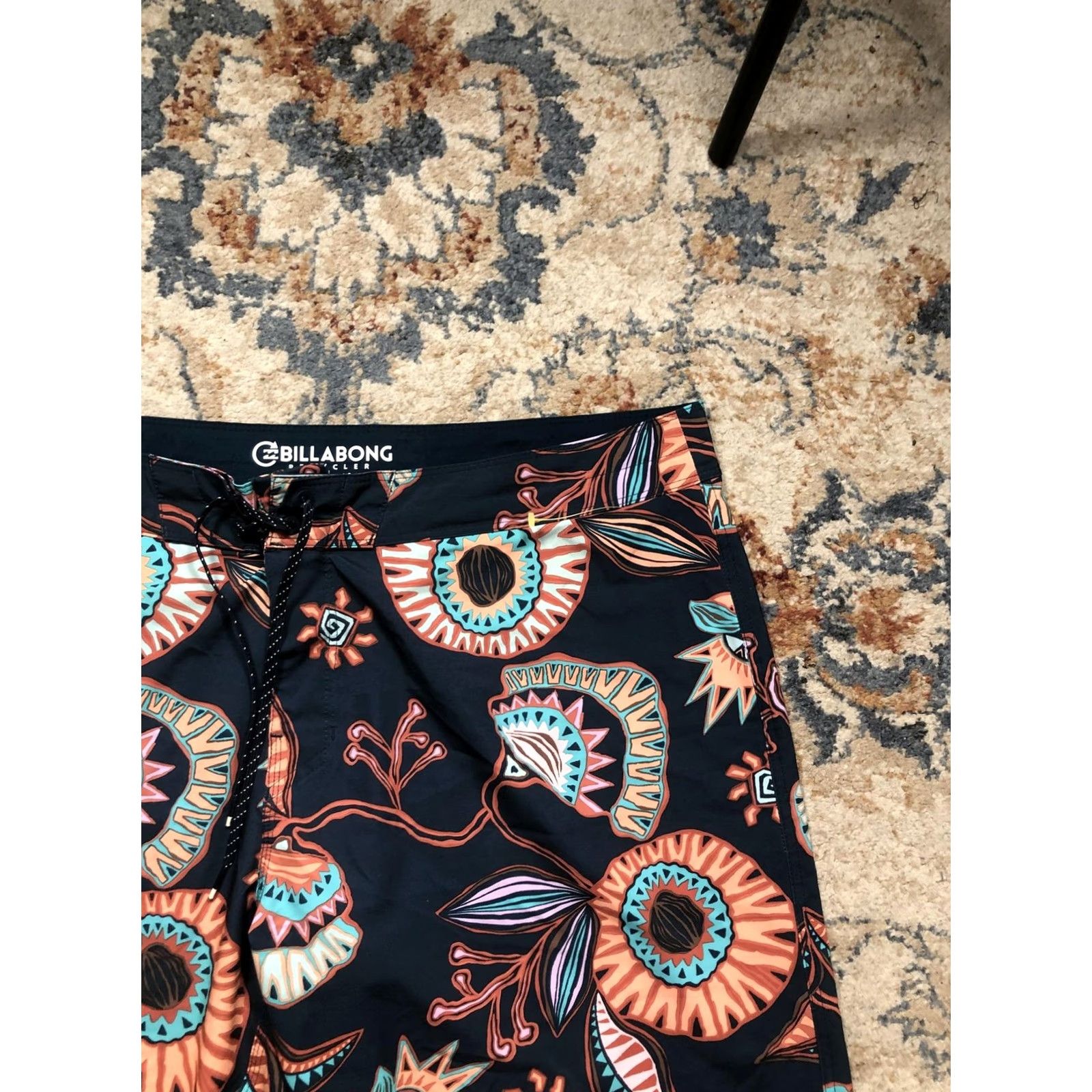 Billabong Billabong Board Shorts Mens 40 Multicolor Sundays Airlite Floral Quick Dry Swim Trunks Beach Surfing Tropical Pattern Mens Size US 40 / EU 56 - 3 Thumbnail