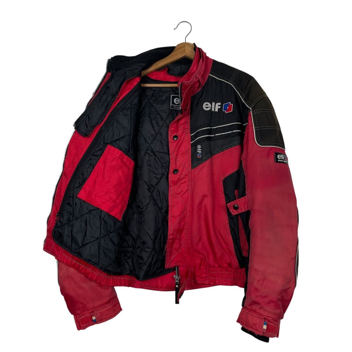Japanese Brand Elf Motorcycle Riding Jacket Size US L / EU 52-54 / 3 - 9 Thumbnail