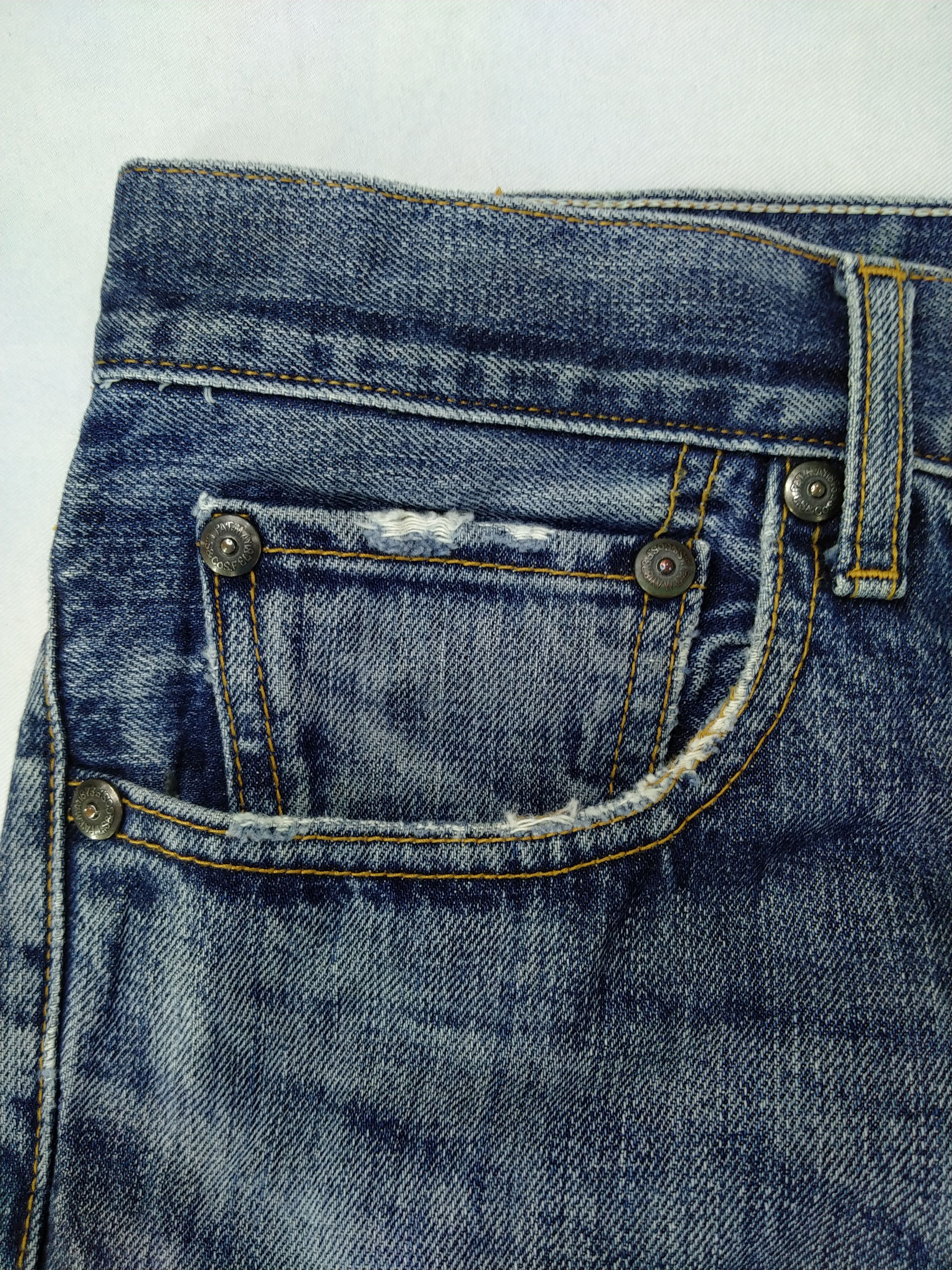 Levi's Distressed Blue Vintage Levi's 505 Denim 33x34 -JN696 Size US 33 - 10 Thumbnail