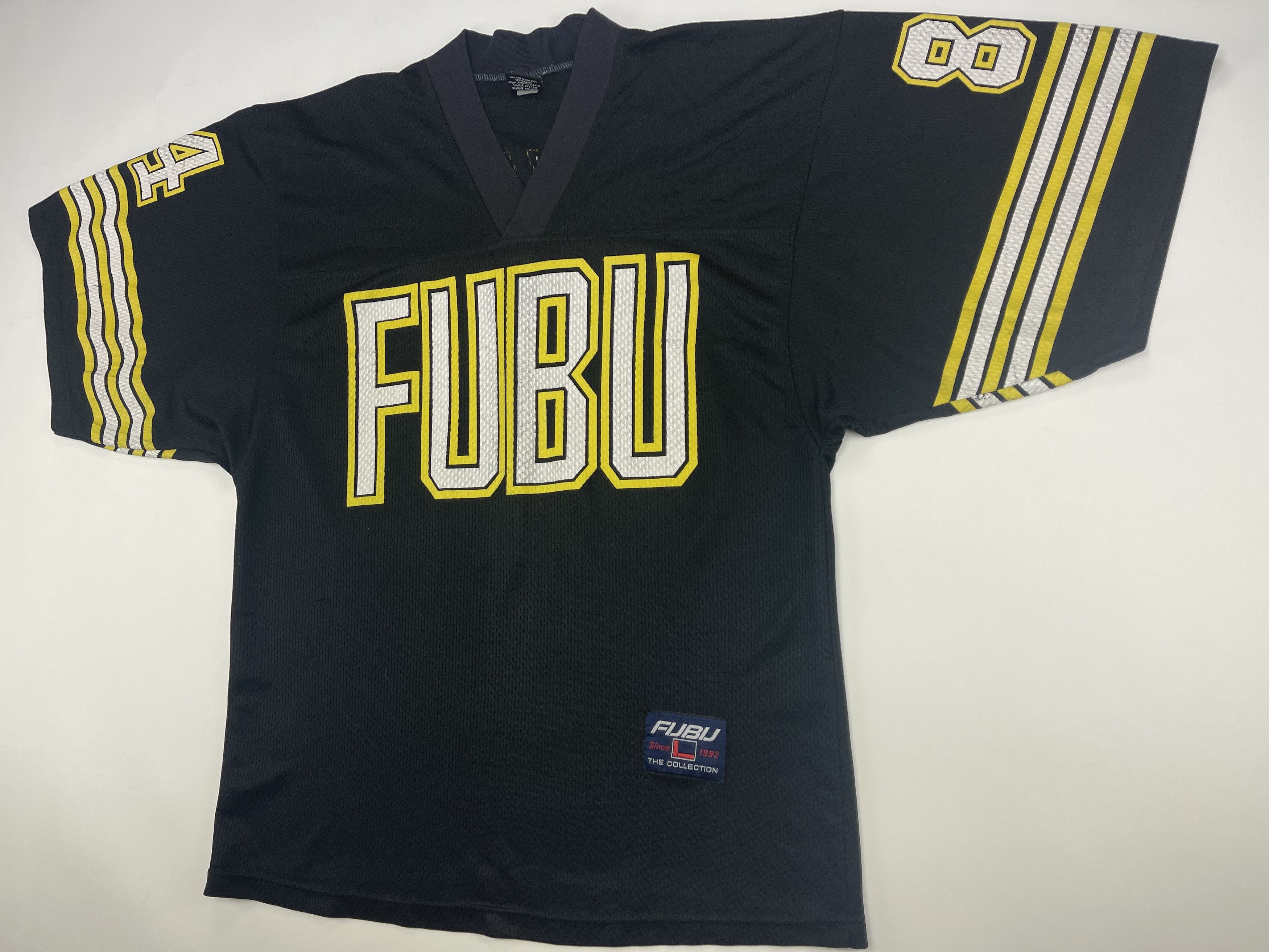 Fubu FUBU jersey, black, vintage hip hop t-shirt, 90s hip hop L Size US L / EU 52-54 / 3 - 4 Thumbnail