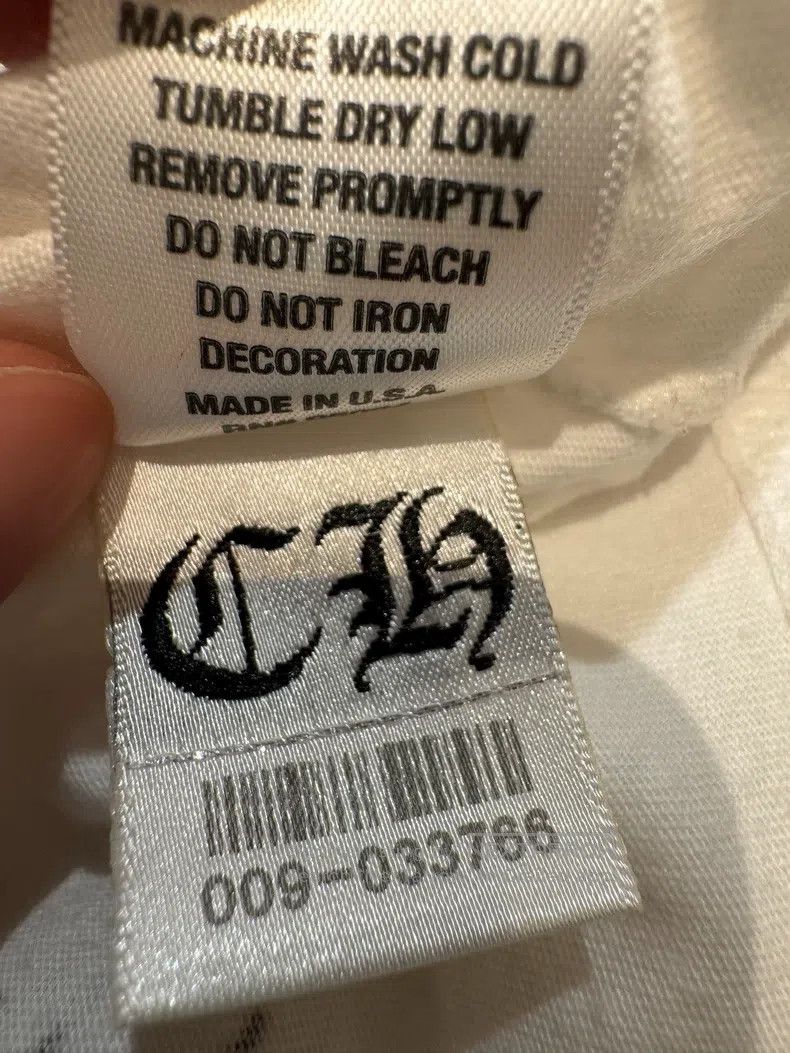 Chrome Hearts CHROME HEARTS Size S White round neck Los Angeles city limi Size US S / EU 44-46 / 1 - 6 Thumbnail