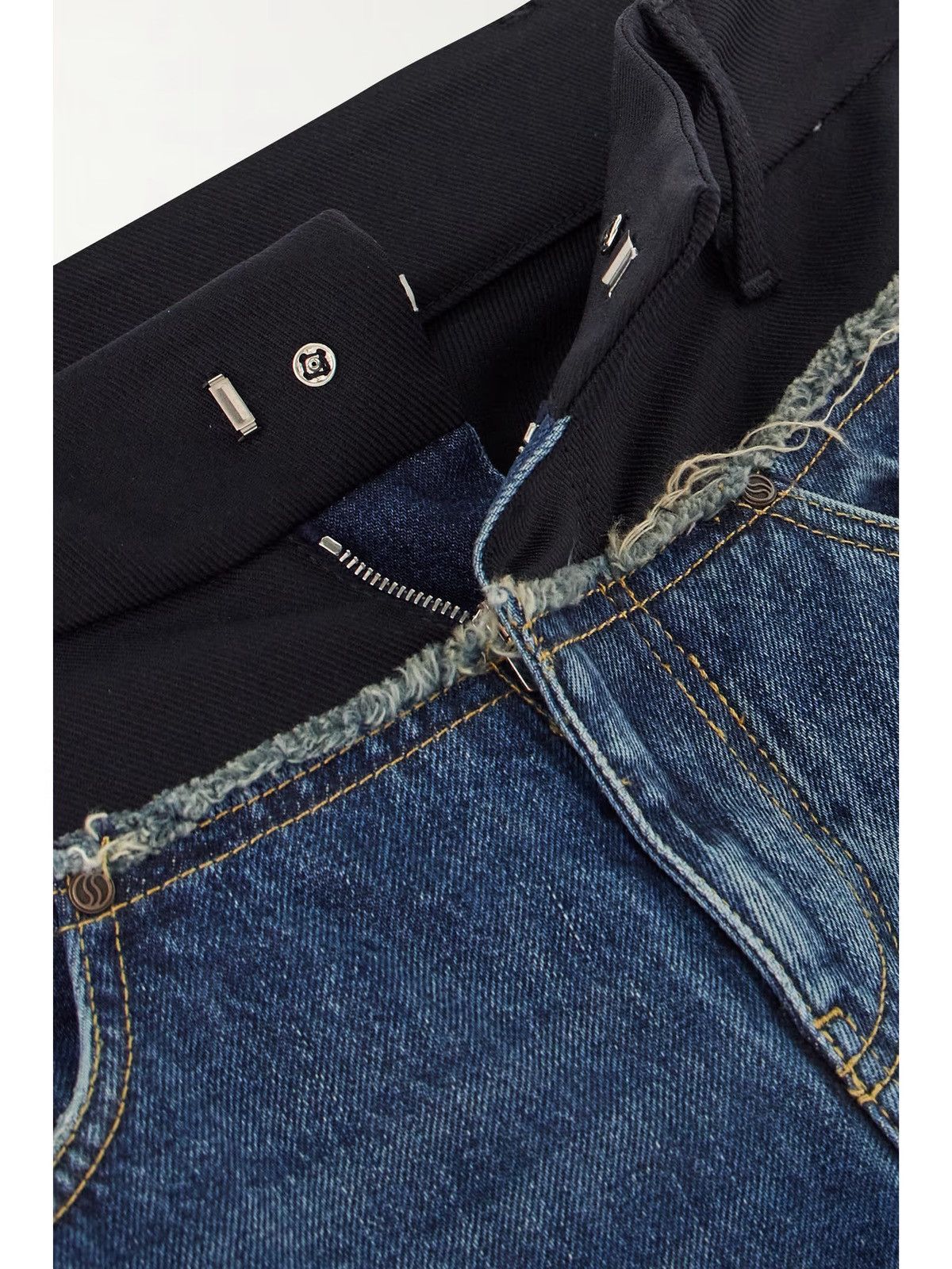 Stella McCartney $990 FW23 Runway Hybrid twill denim Size US 30 / EU 46 - 10 Thumbnail