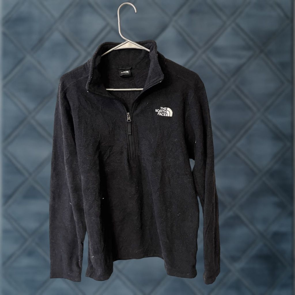 The North Face The North Face Men's Athletic Sweater Long Sleeve 1/4 Zip Black M Size US M / EU 48-50 / 2 - 1 Thumbnail