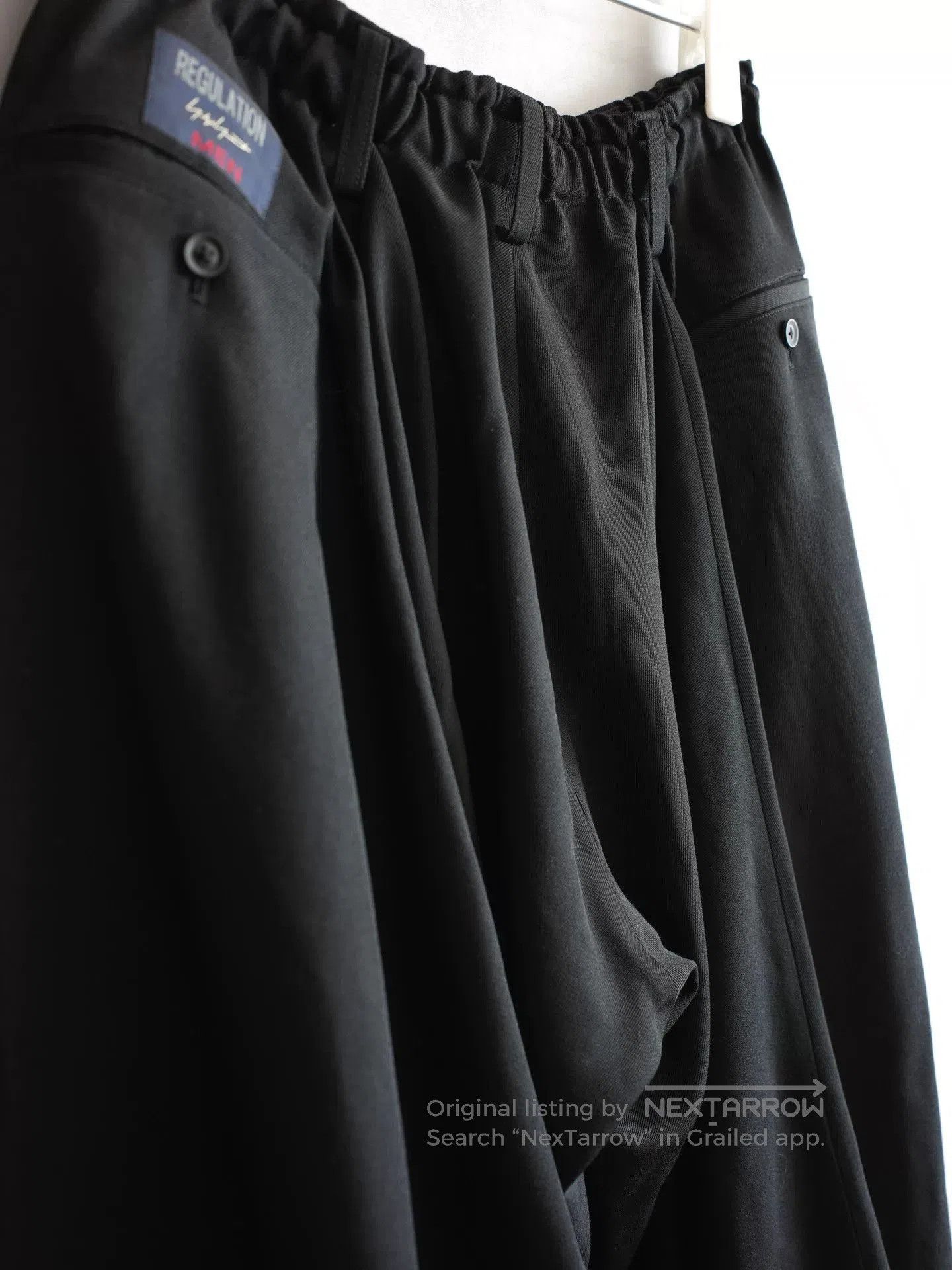 Yohji Yamamoto Yohji Yamamoto Wool Pants for Men. Size US 44 / EU 60 - 4 Thumbnail