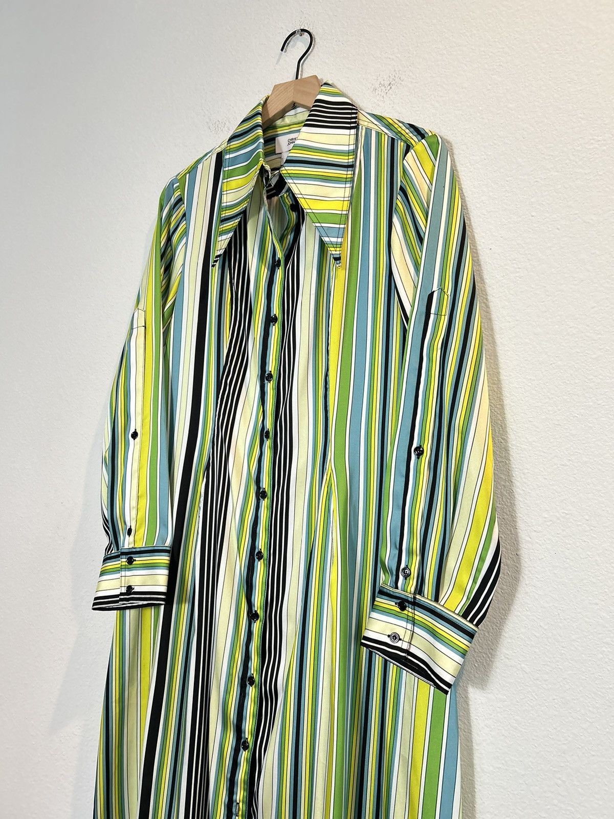 Christopher John Rogers Collection 08 Neon Printed Maxi Dress Size XL / US 12-14 / IT 48-50 - 2 Thumbnail