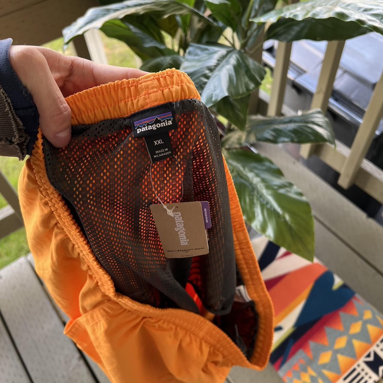 Patagonia Patagonia Baggies Shell Shorts Orange XXL Size US 34 / EU 50 - 5 Thumbnail