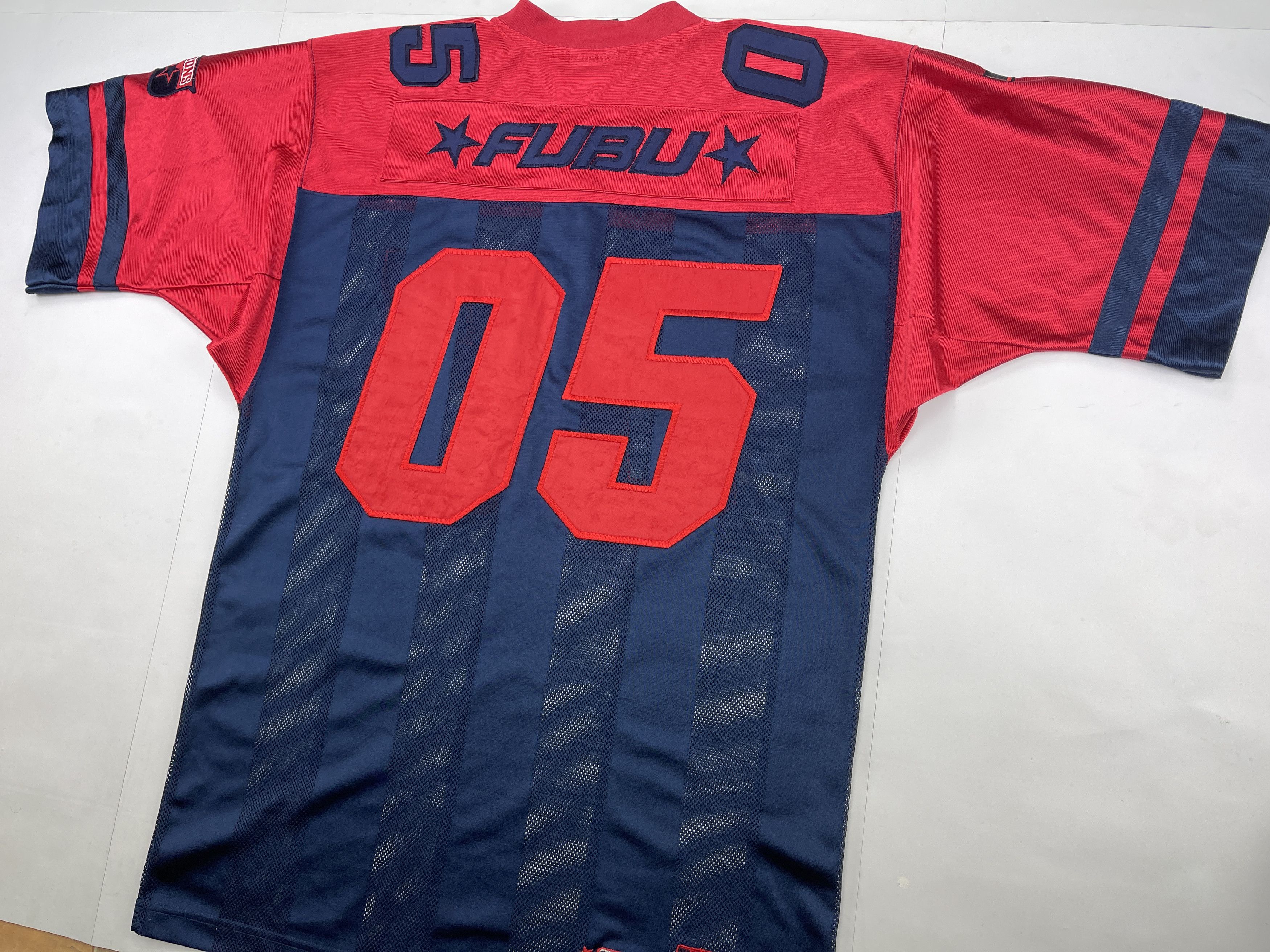 Fubu FUBU jersey, red, Fubu 05, vintage hip hop t-shirt, 90s M Size US M / EU 48-50 / 2 - 4 Thumbnail
