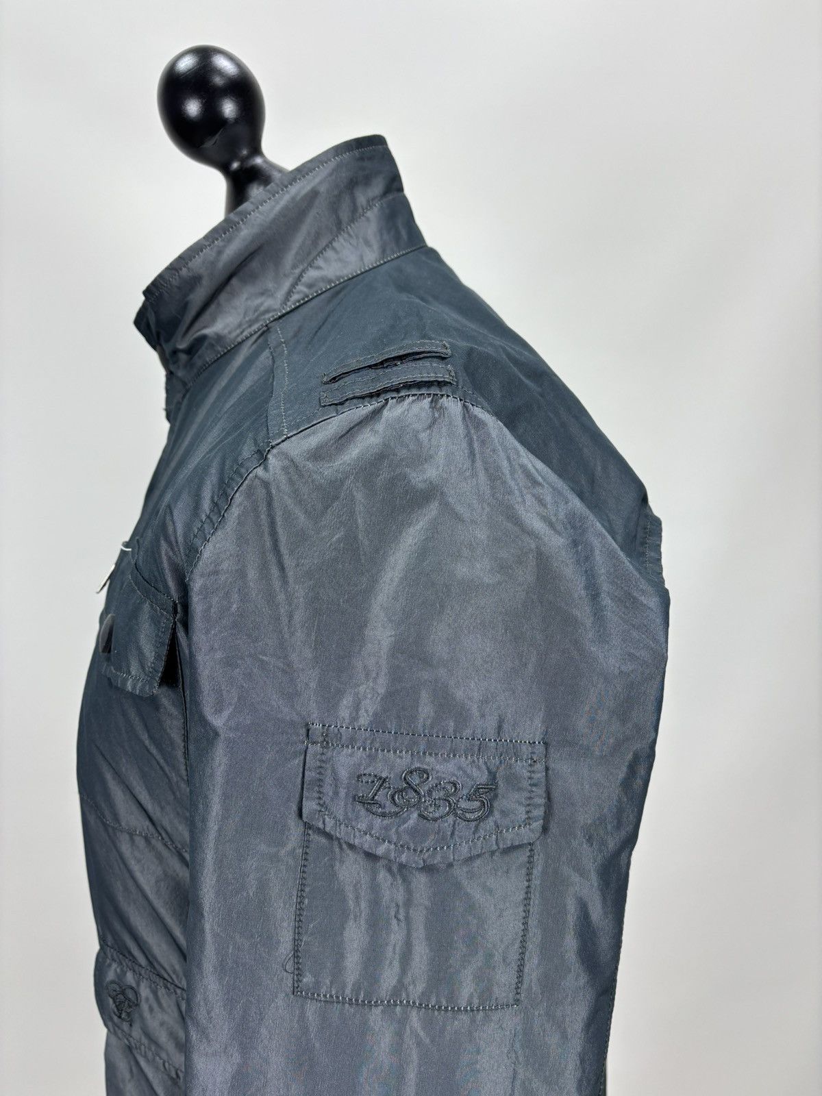 Burberry Mens jacket Thomas Burberry Size M/L Color Gray Size US L / EU 52-54 / 3 - 11 Thumbnail
