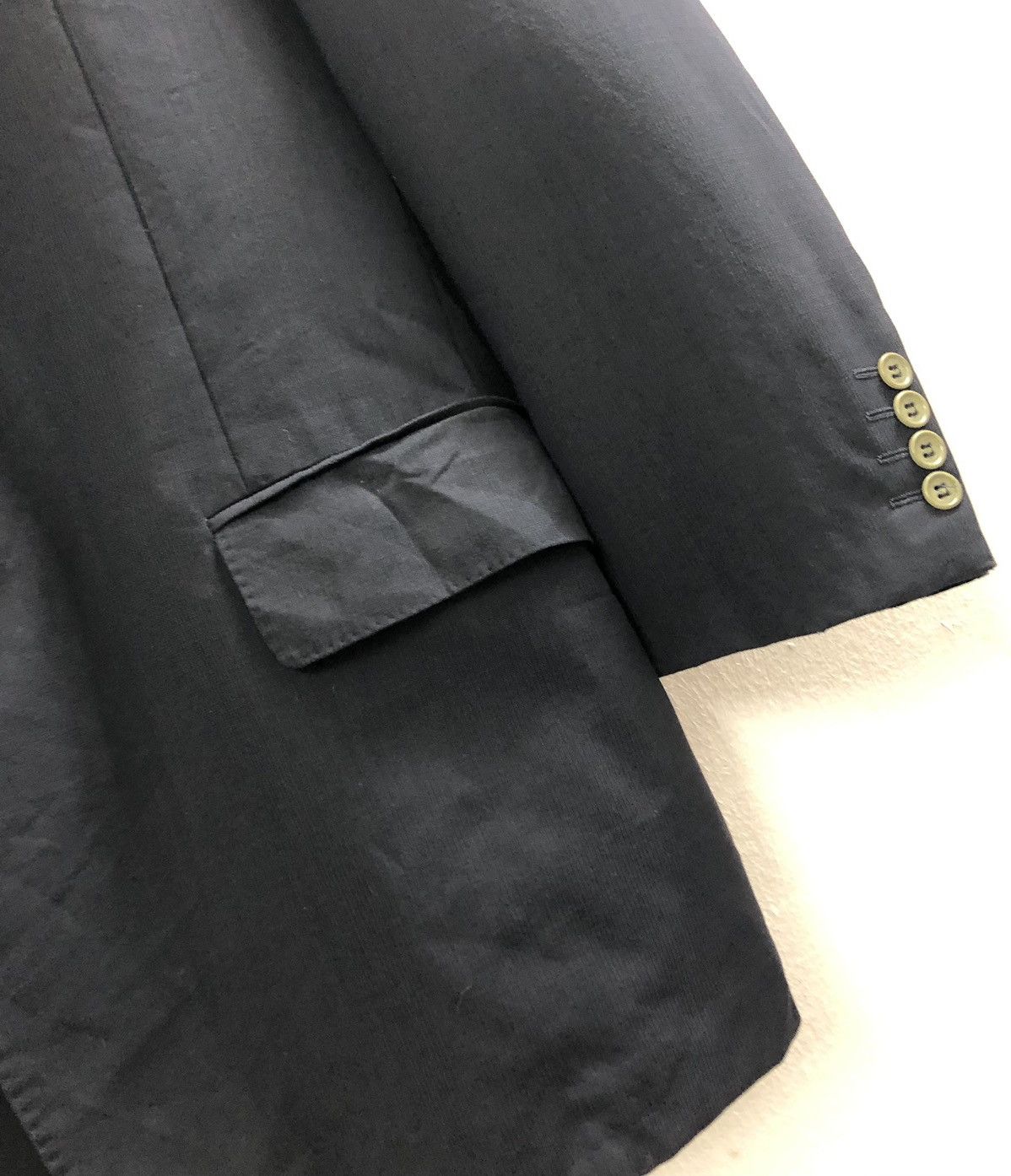 Givenchy Vintage MONSIEUR by GIVENCHY Classic Navy Wool Blazer Size US S / EU 44-46 / 1 - 7 Thumbnail