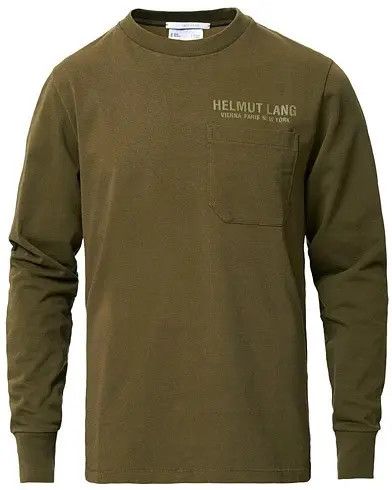 Helmut Lang Helmut Lang Longsleeve Stock H Olivine Size US S / EU 44-46 / 1 - 3 Thumbnail