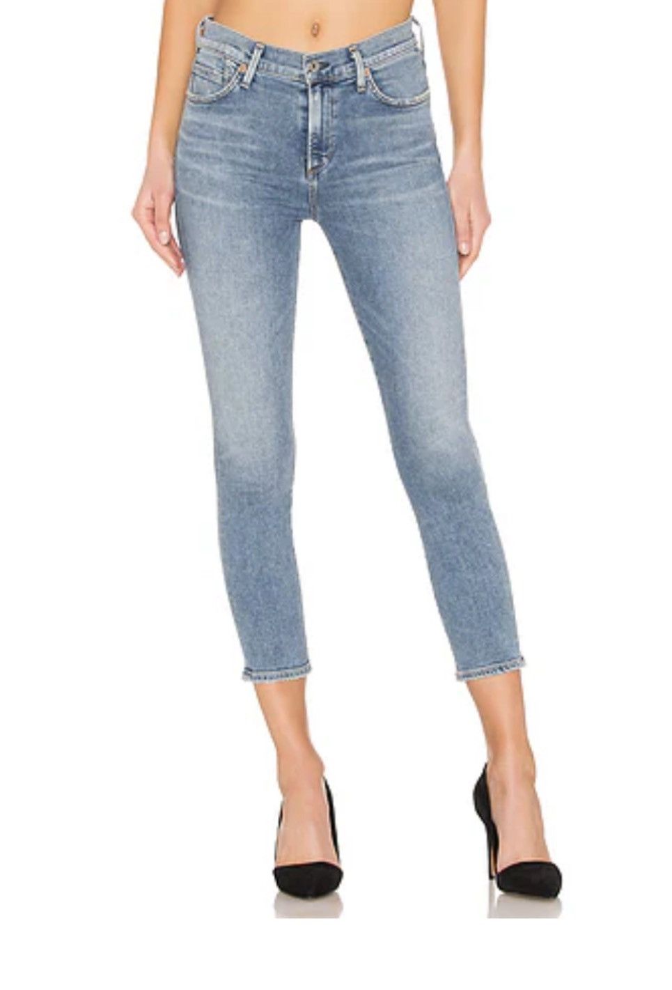 Citizens Of Humanity CITIZENS OF HUMANITY Rocket Crop High Rise Skinny jeans Size 26" / US 2 / IT 38 - 1 Thumbnail