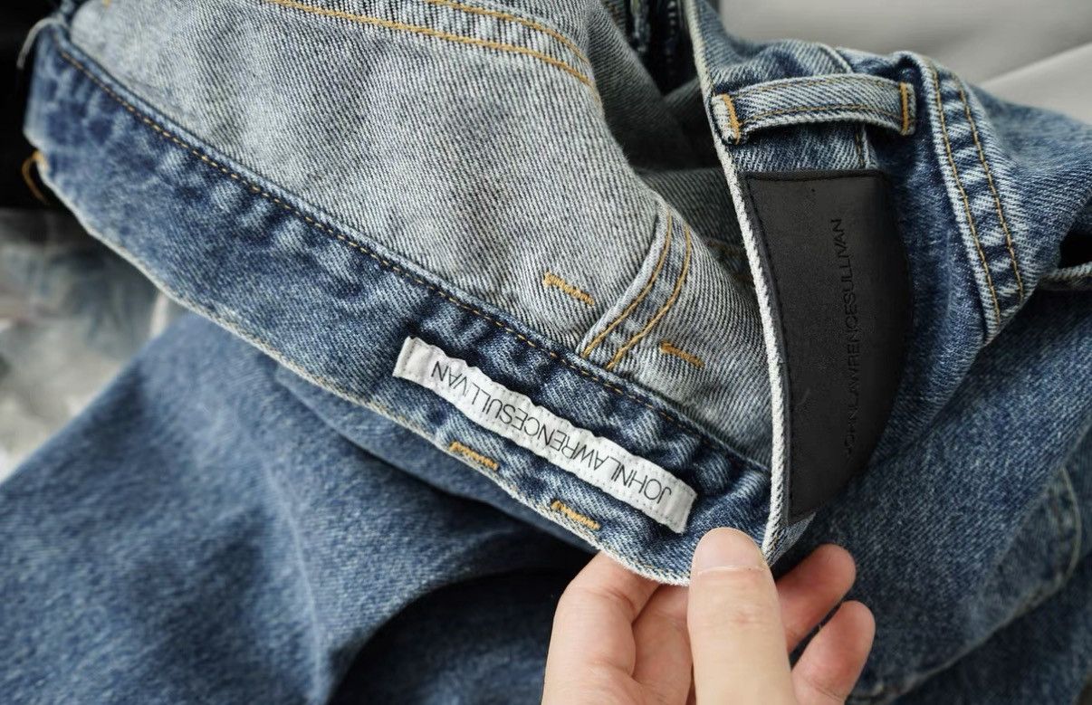 JOHN LAWRENCE SULLIVAN John Lawrence Sullivan Zip Washed Jeans Size US 28 / EU 44 - 7 Thumbnail