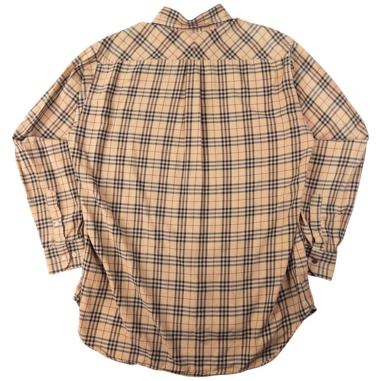 Burberry Vintage Burberry Nova Check Long Sleeve Button Shirt Size L Size US L / EU 52-54 / 3 - 2 Thumbnail
