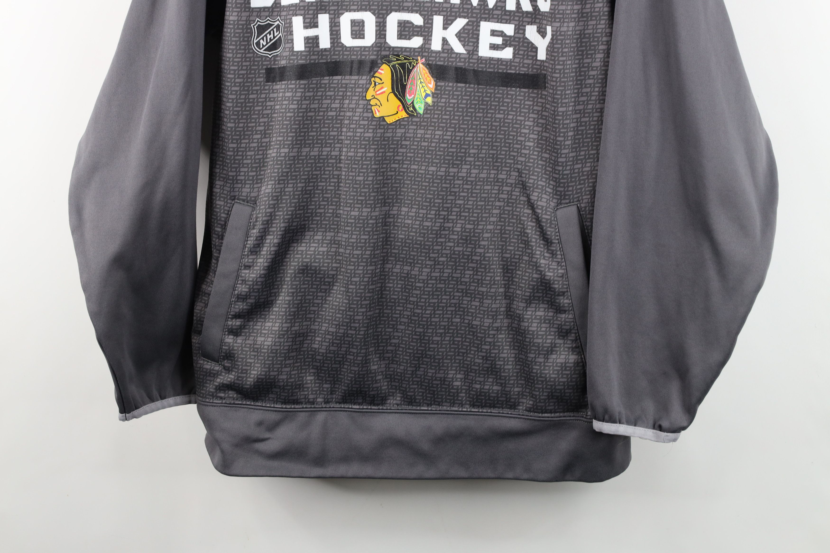Reebok Reebok Winter Classic Chicago Blackhawks Hockey Hoodie Gray Size US S / EU 44-46 / 1 - 3 Thumbnail