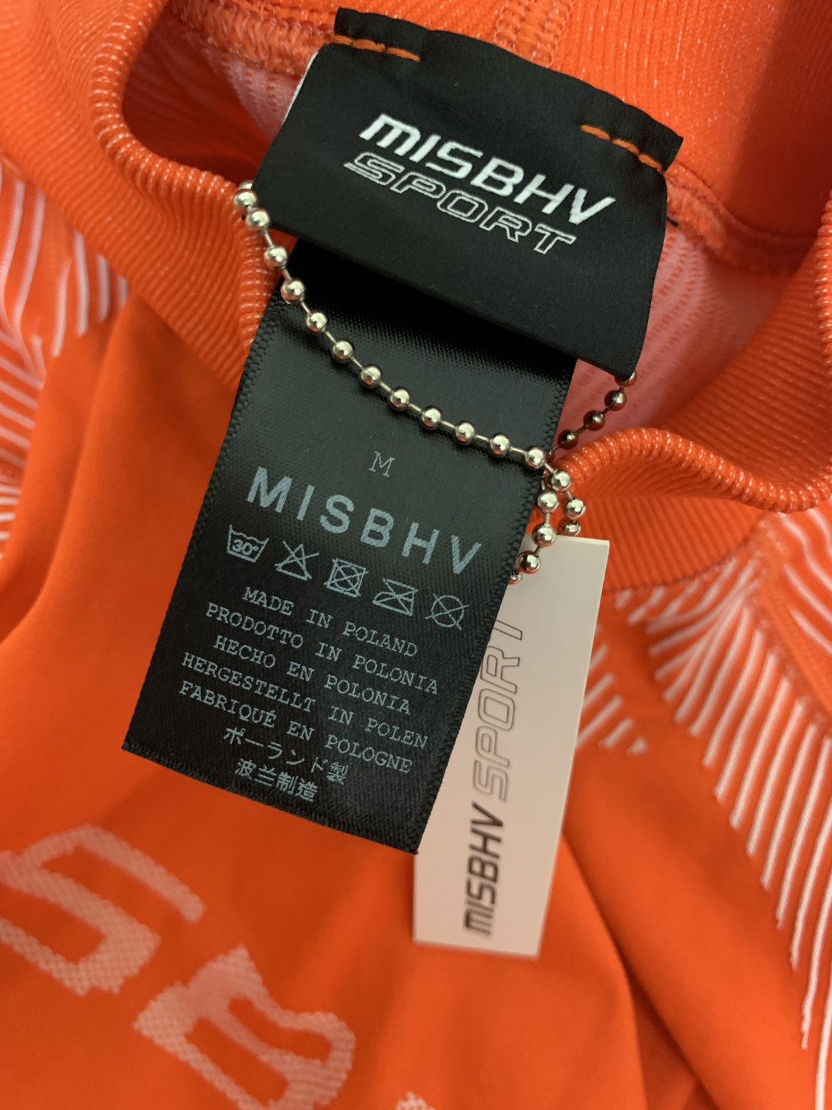 Misbhv MISBHV Orange Sport Active Classic T - shirt Size US M / EU 48-50 / 2 - 5 Thumbnail