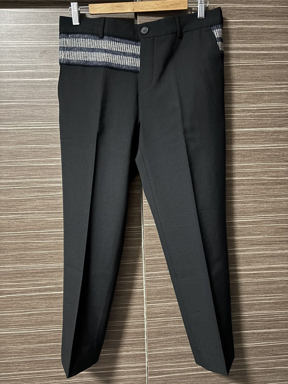 Carven Carven Navy Wool Polyester Pants Size US 32 / EU 48 - 1 Thumbnail