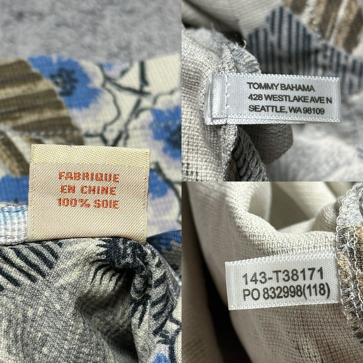 Tommy Bahama Tommy Bahama 100% Silk Hawaiian Shirt Size US M / EU 48-50 / 2 - 7 Thumbnail