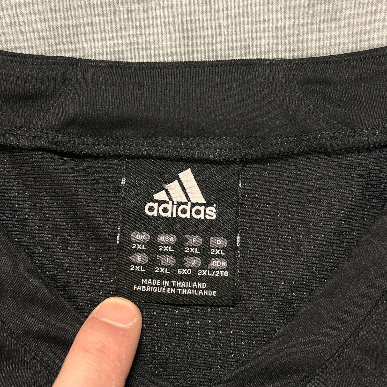 Adidas Y2K Adidas Team Signature basketball practice jersey mns XXL Size US XXL / EU 58 / 5 - 5 Thumbnail