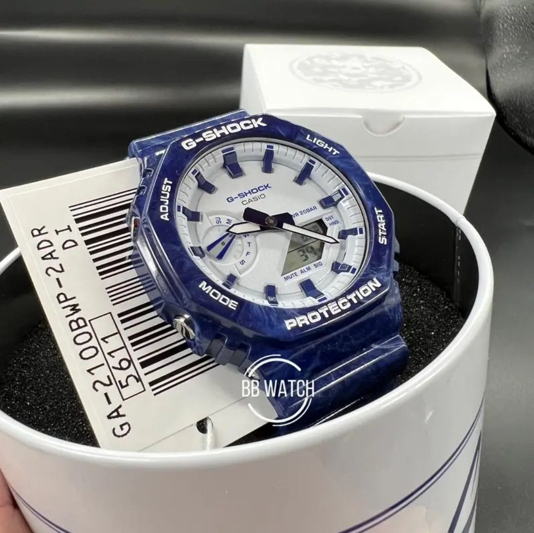 Casio Casio G Shock GA-2100BWP-2ADR Size ONE SIZE - 3 Thumbnail