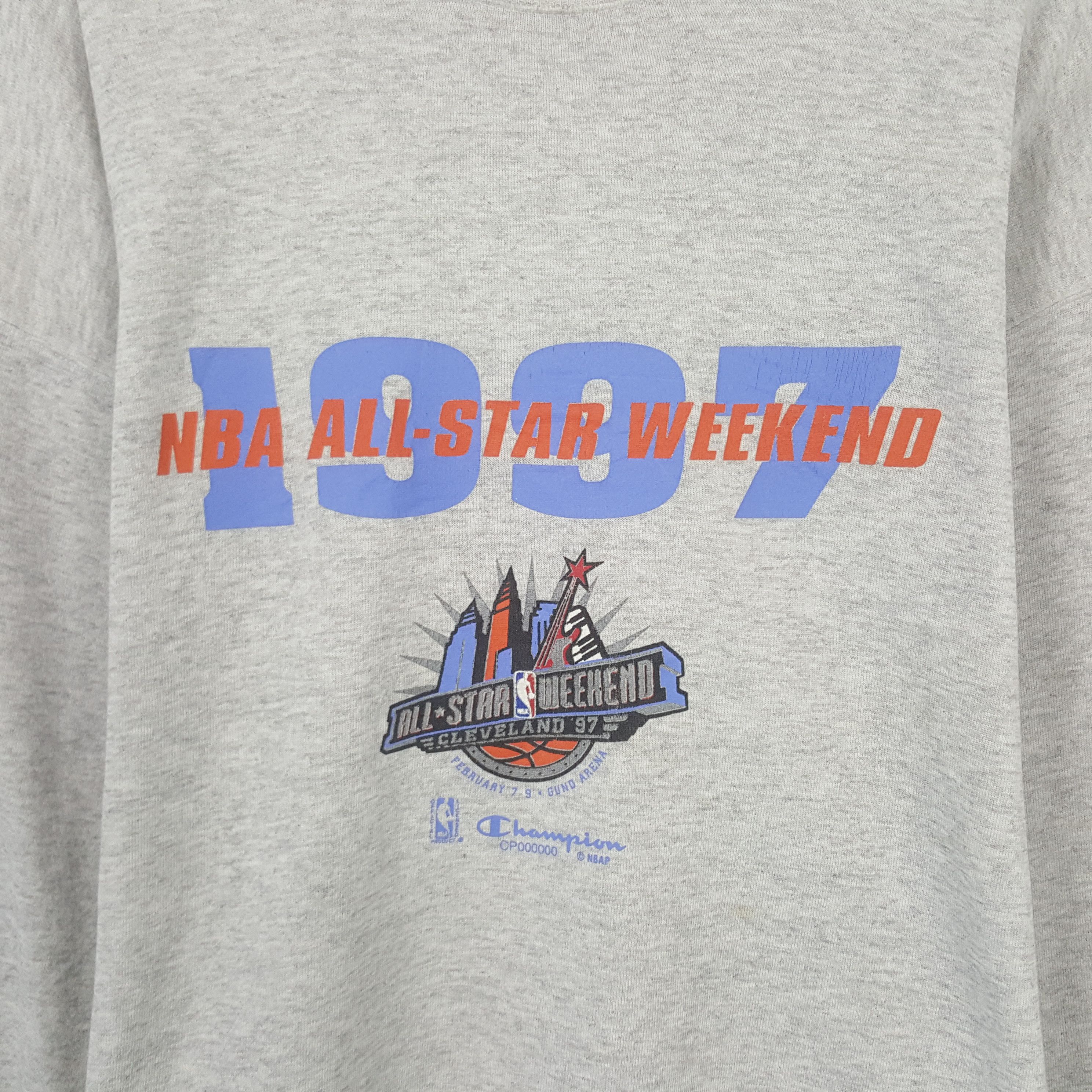 Champion Vintage 1997 All Star Weekend Sweatshirt Size US XL / EU 56 / 4 - 2 Thumbnail