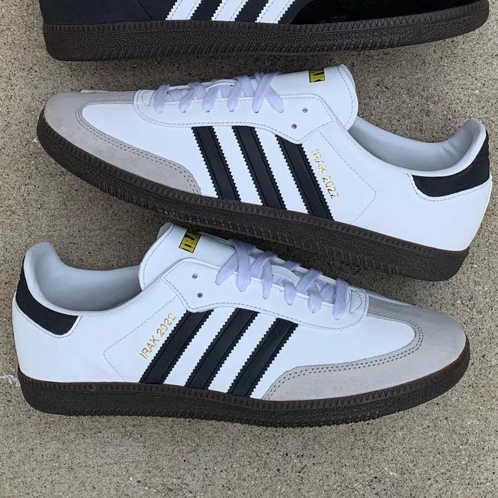 Adidas Adidas x Irak Samba "White 3M" Size US 9 / IT 39 - 4 Thumbnail
