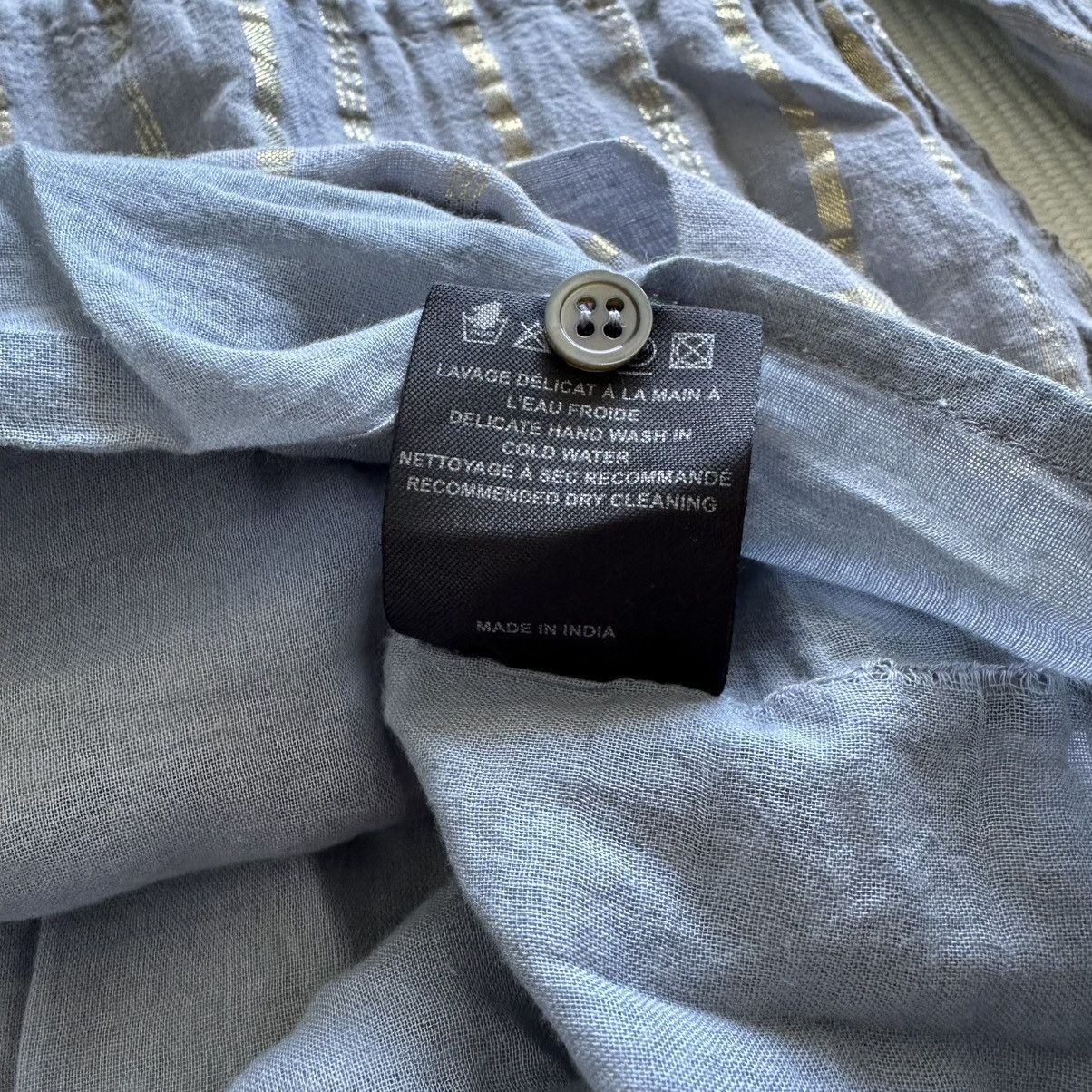 Isabel Marant Etoile Isabel Marant Etoile Salome Metallic Stripe Mini Dress Size XS / US 0-2 / IT 36-38 - 4 Thumbnail