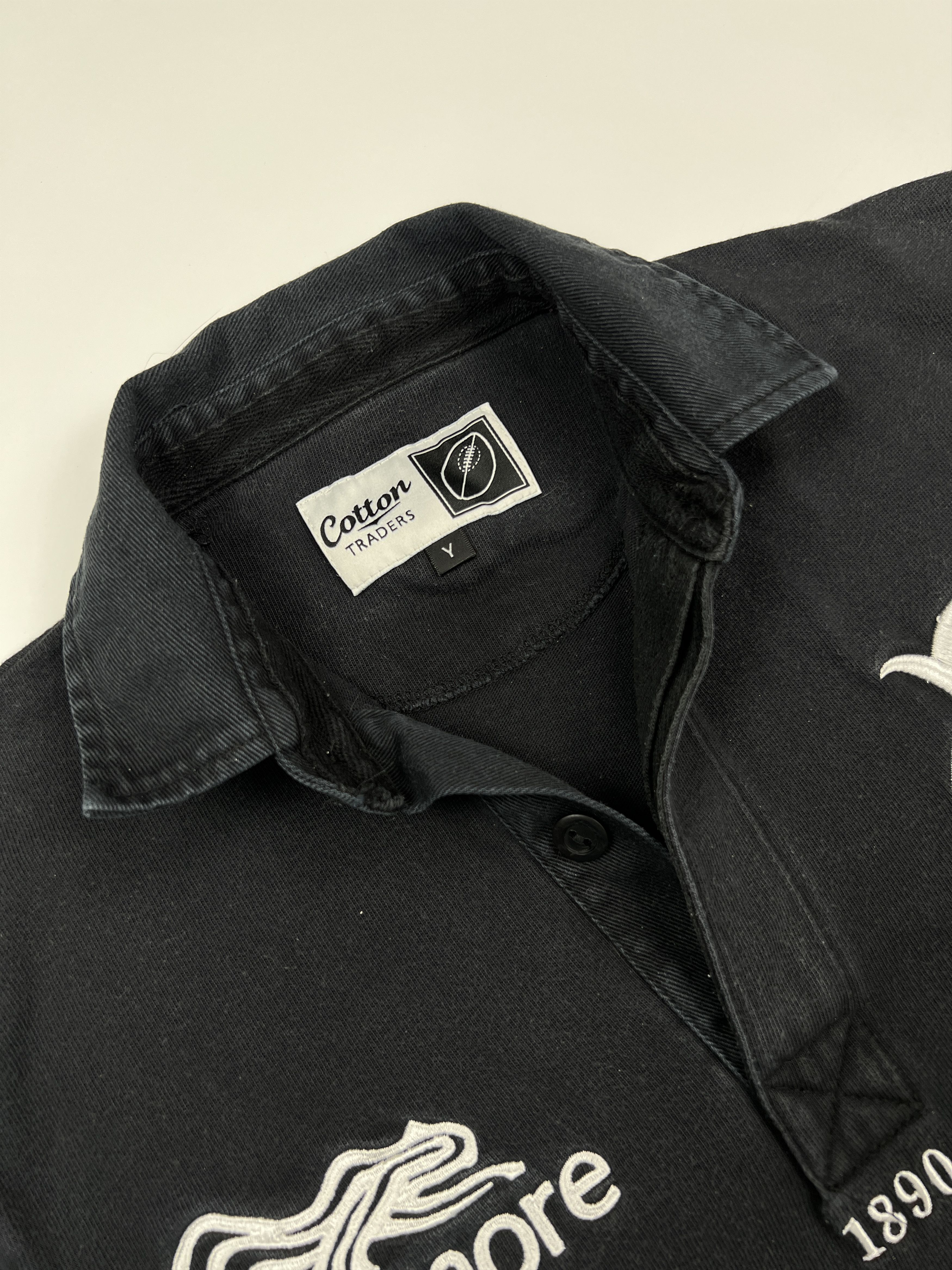 Cotton Traders × Vintage Vintage Cotton Trades Barbarians Rugby Polo Shirt Size US XS / EU 42 / 0 - 4 Thumbnail