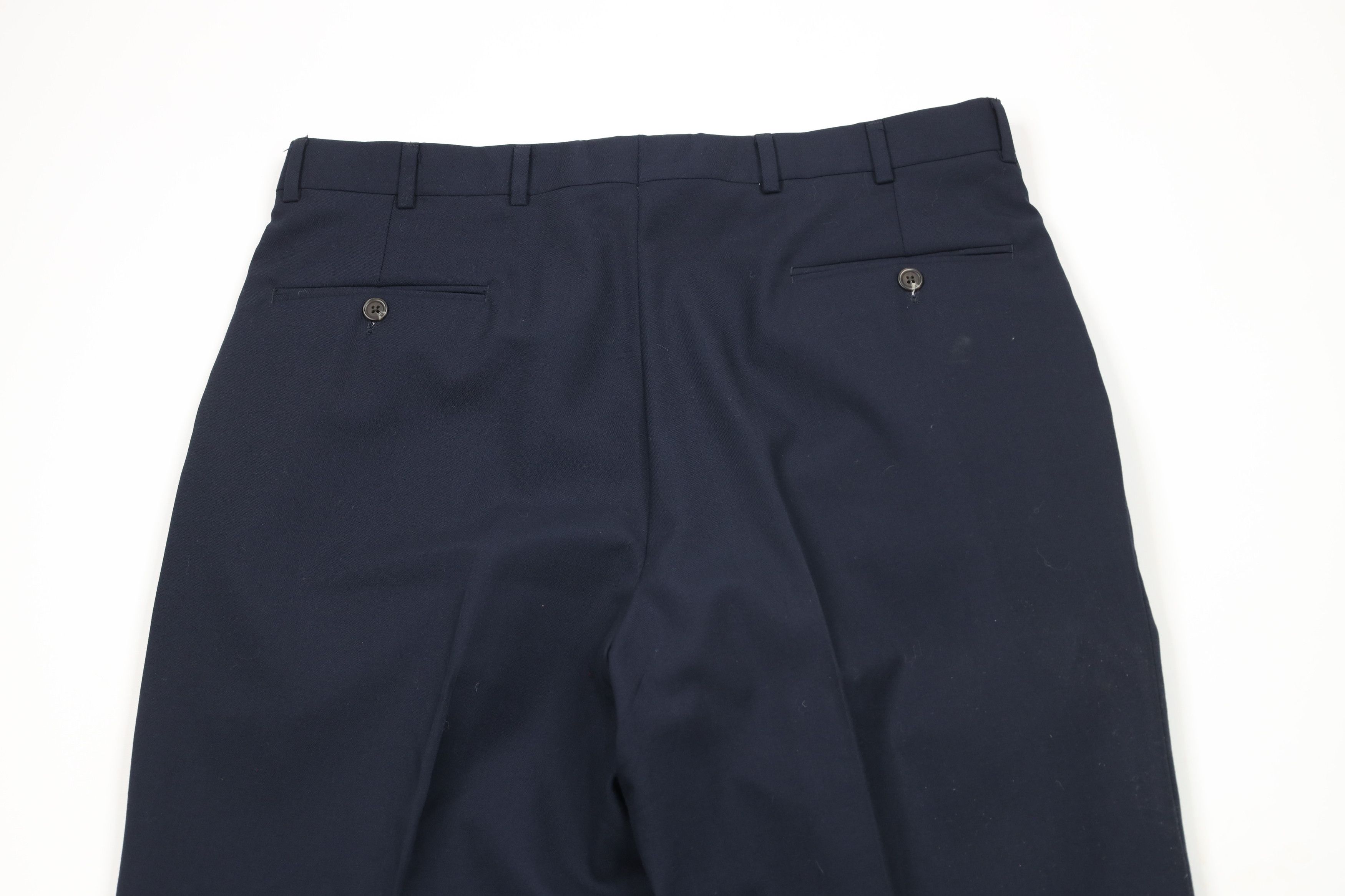 Ralph Lauren × Vintage Vintage 90s Chaps Ralph Lauren Cuffed Wide Leg Chino Pants Size US 36 / EU 52 - 8 Thumbnail