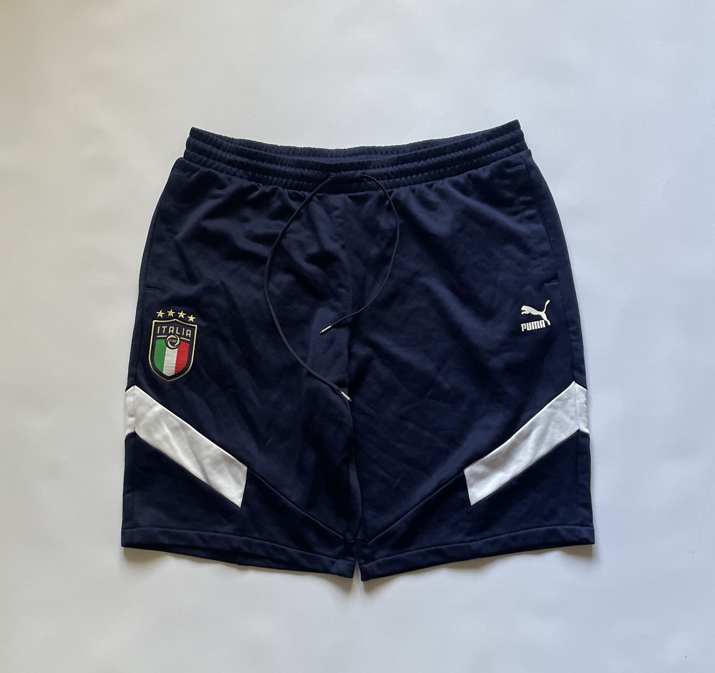 Puma Italy ITALIA Football Training Soccer Shorts Size US 36 / EU 52 - 1 Thumbnail