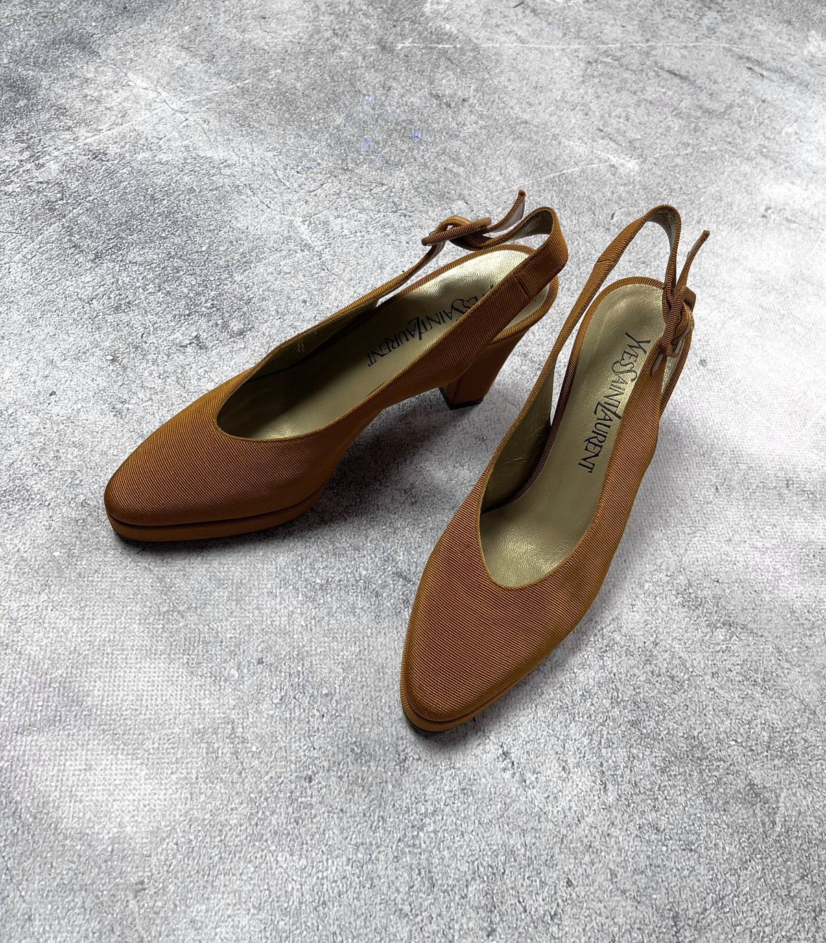 Yves Saint Laurent Vintage Yves Saint Laurent YSL Heels Sandals Size 36 Size US 6 / IT 36 - 3 Thumbnail