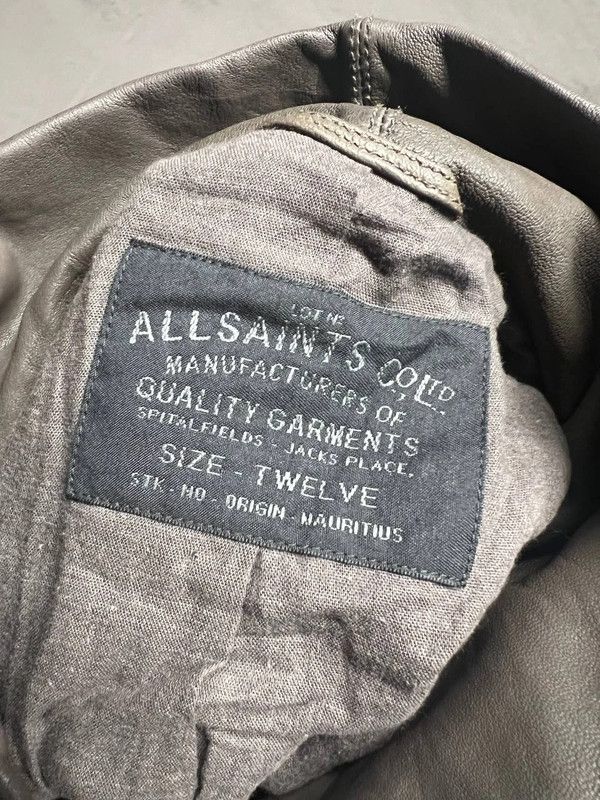 Allsaints Allsaints leather jacket Size M / US 6-8 / IT 42-44 - 5 Thumbnail