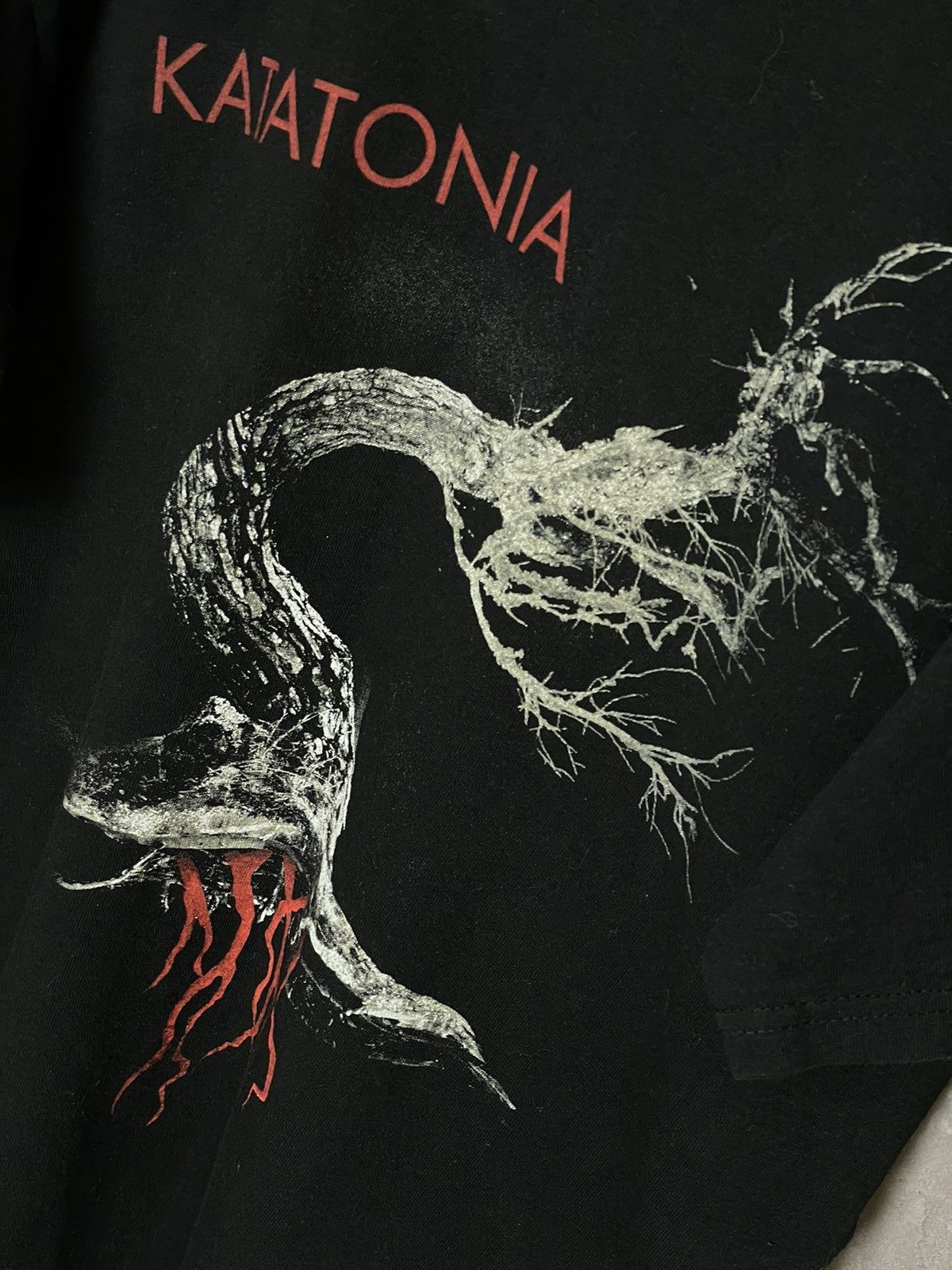 Band Tees × Vintage 2000s Katatonia Vintage y2k band metal t shirt Size US L / EU 52-54 / 3 - 9 Thumbnail