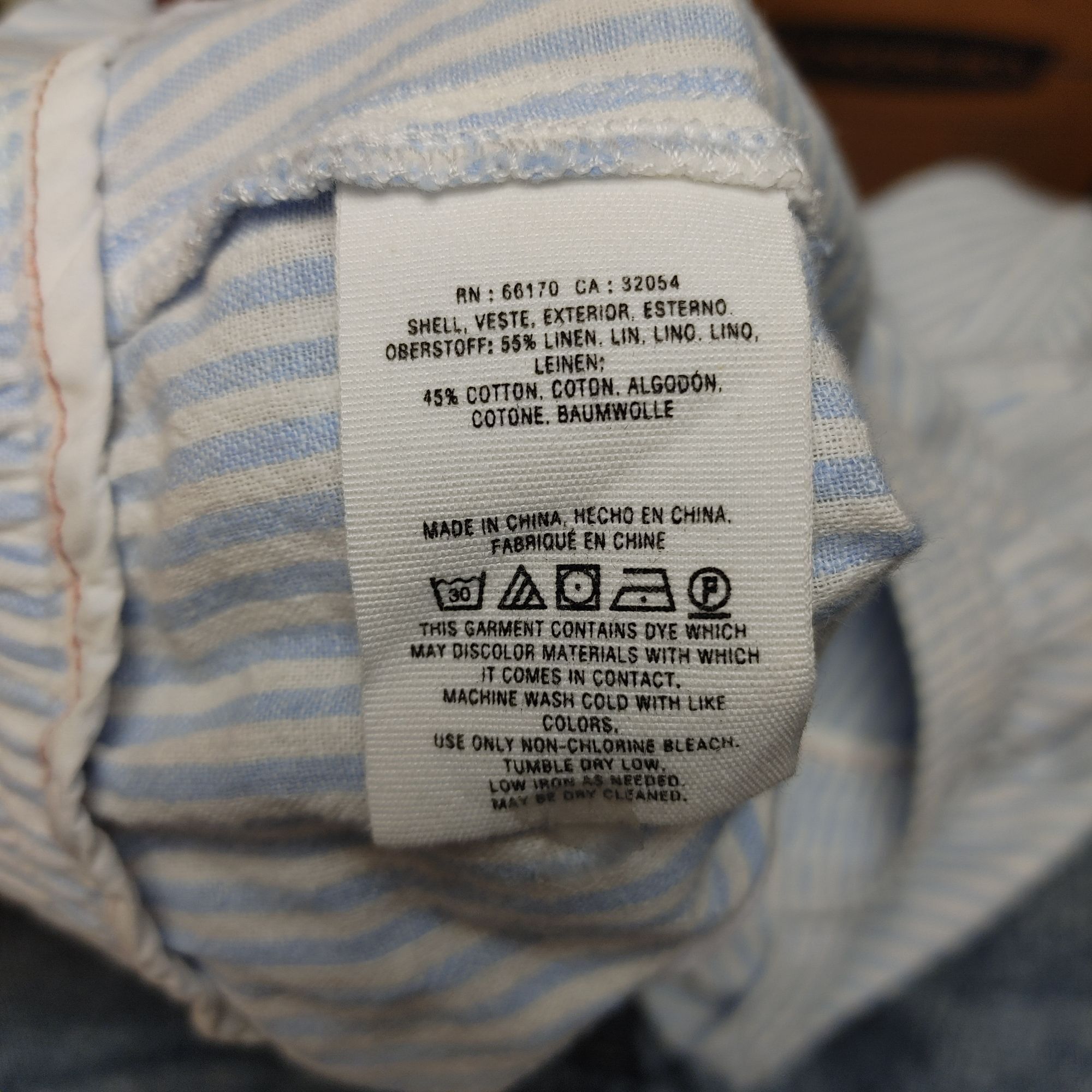 Anthropologie Anthropologie Women's Light Blue & White Striped Pajama Pant Size 25" / US 0 / IT 36 - 5 Thumbnail