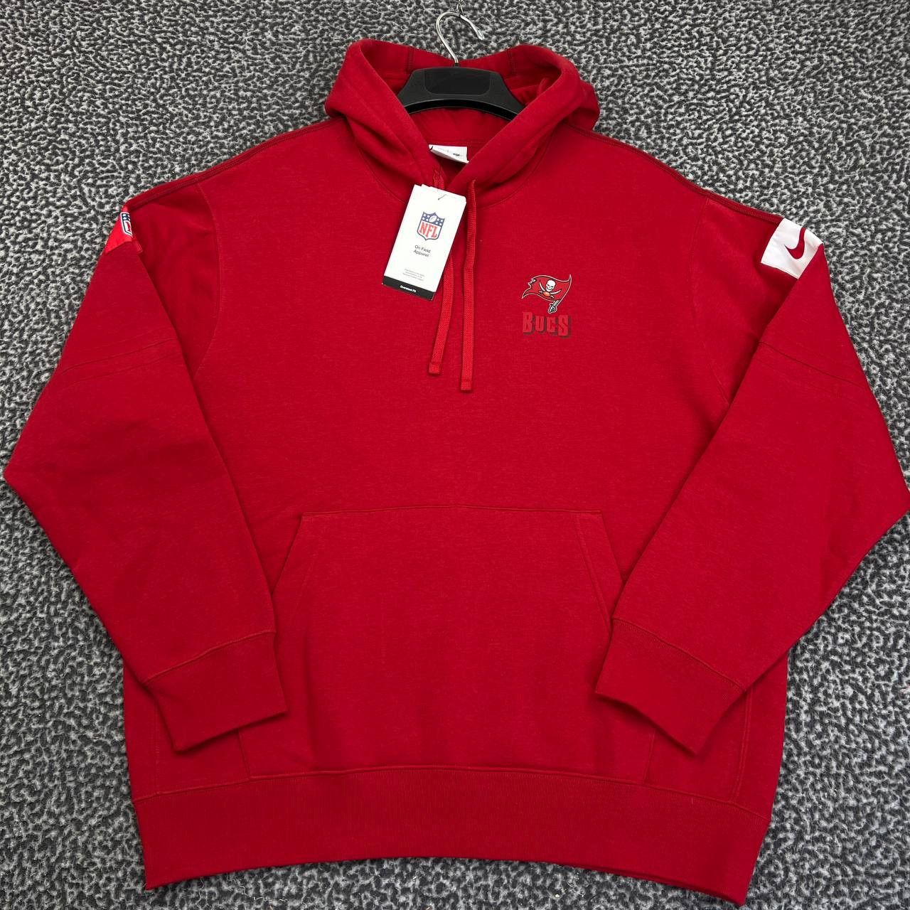 Nike Nike Hoodie Men Large Red Tampa Bay Buccaneers NFL New L Size US L / EU 52-54 / 3 - 1 Thumbnail