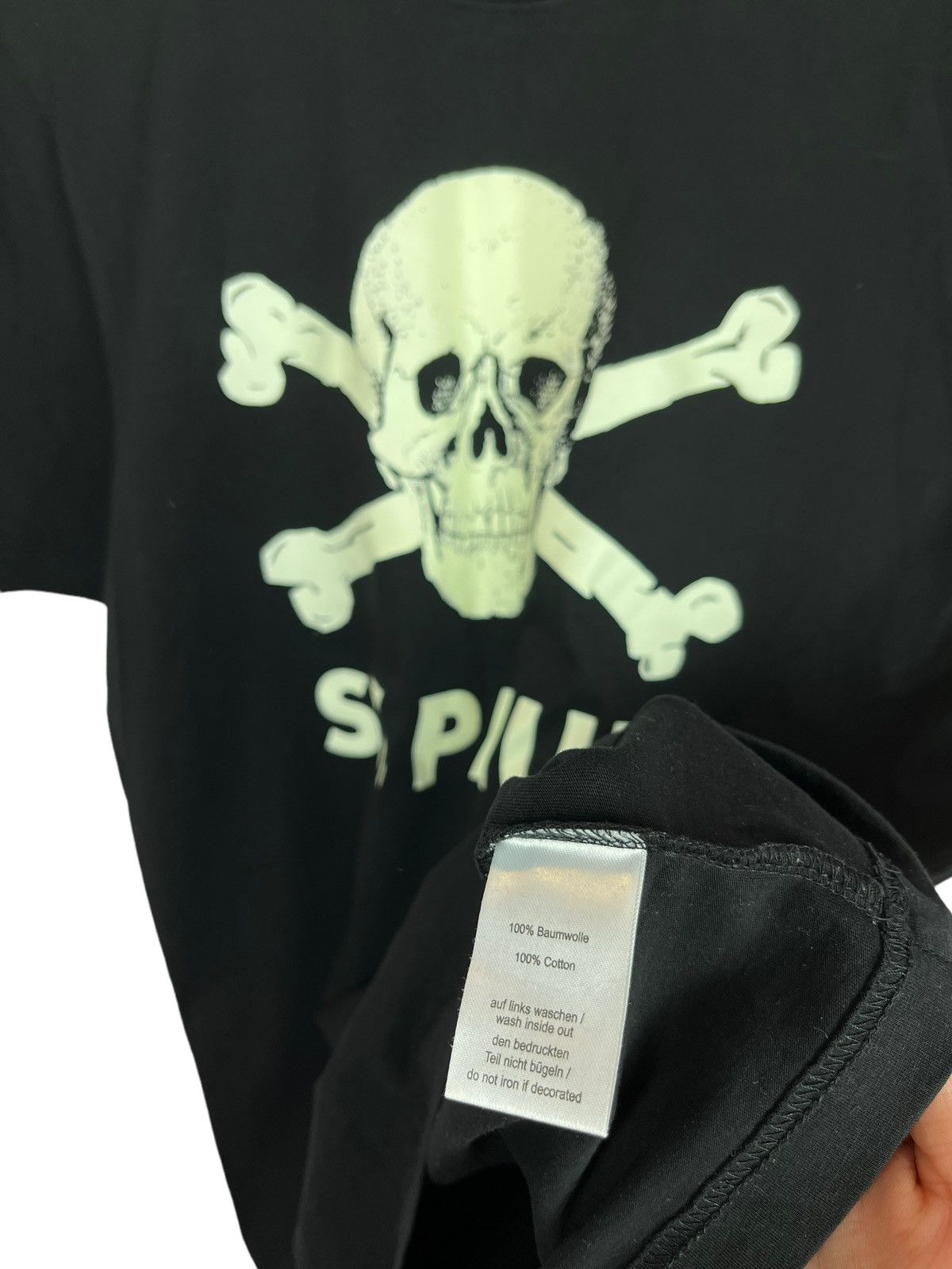 Vintage St. Pauli Luminous Football T-Shirt Black Size US M / EU 48-50 / 2 - 7 Thumbnail
