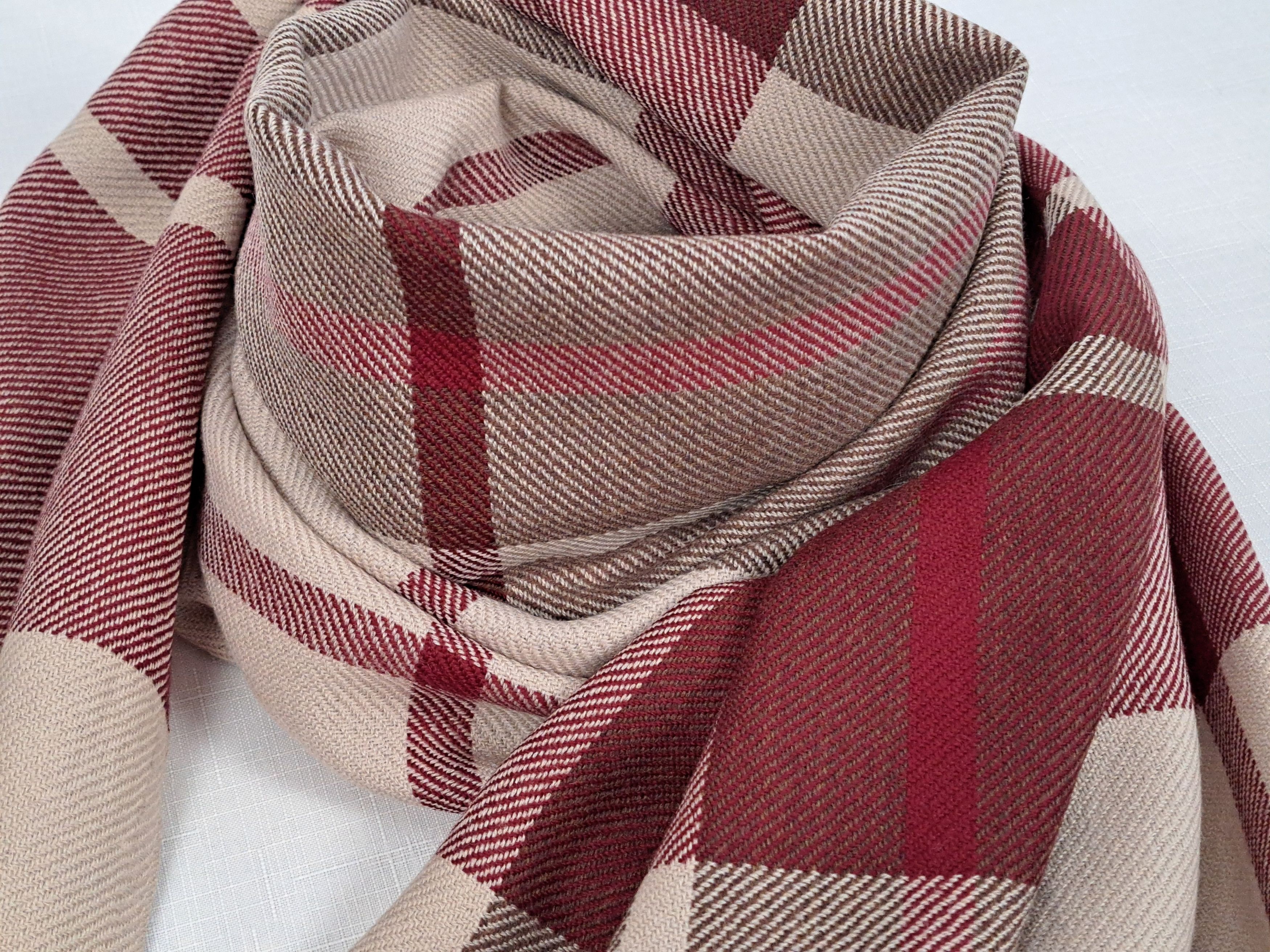 Ermenegildo Zegna Ermenegildo Zegna wool mega check luxury scarf. Size ONE SIZE - 2 Thumbnail