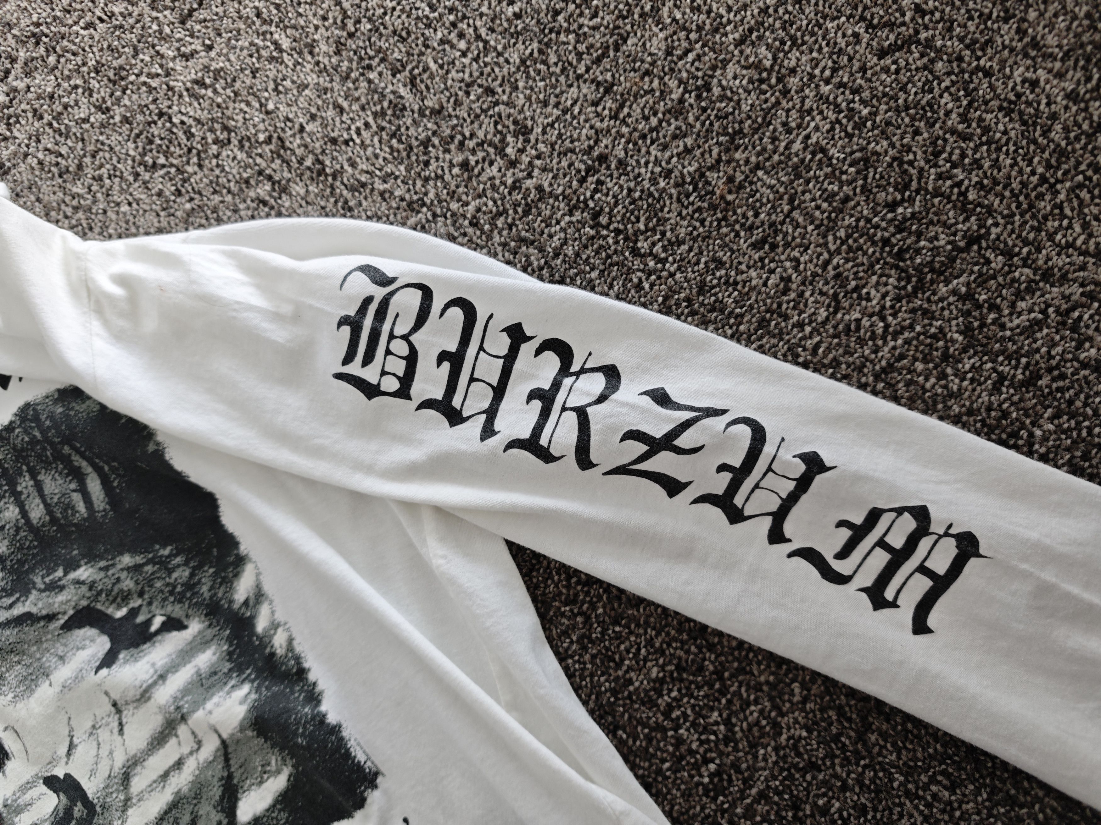 Band Tees burzum vintage 90s band tee size m Size US M / EU 48-50 / 2 - 2 Thumbnail